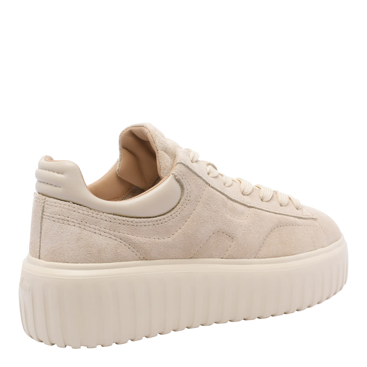 Hogan H-stripes Sneakers In Neutral