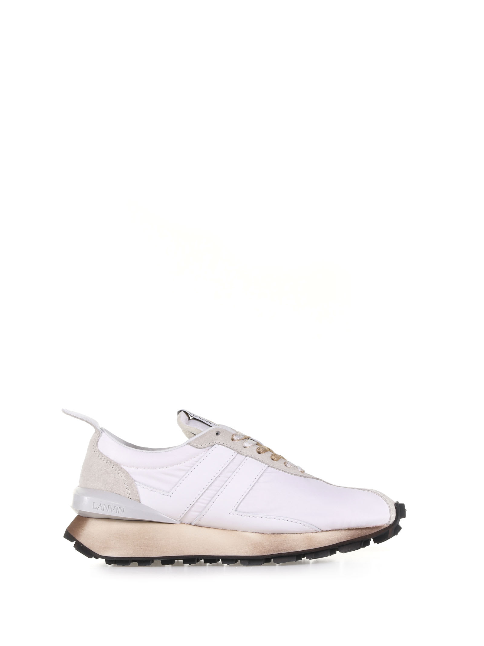Lanvin Optical White Running Sneaker