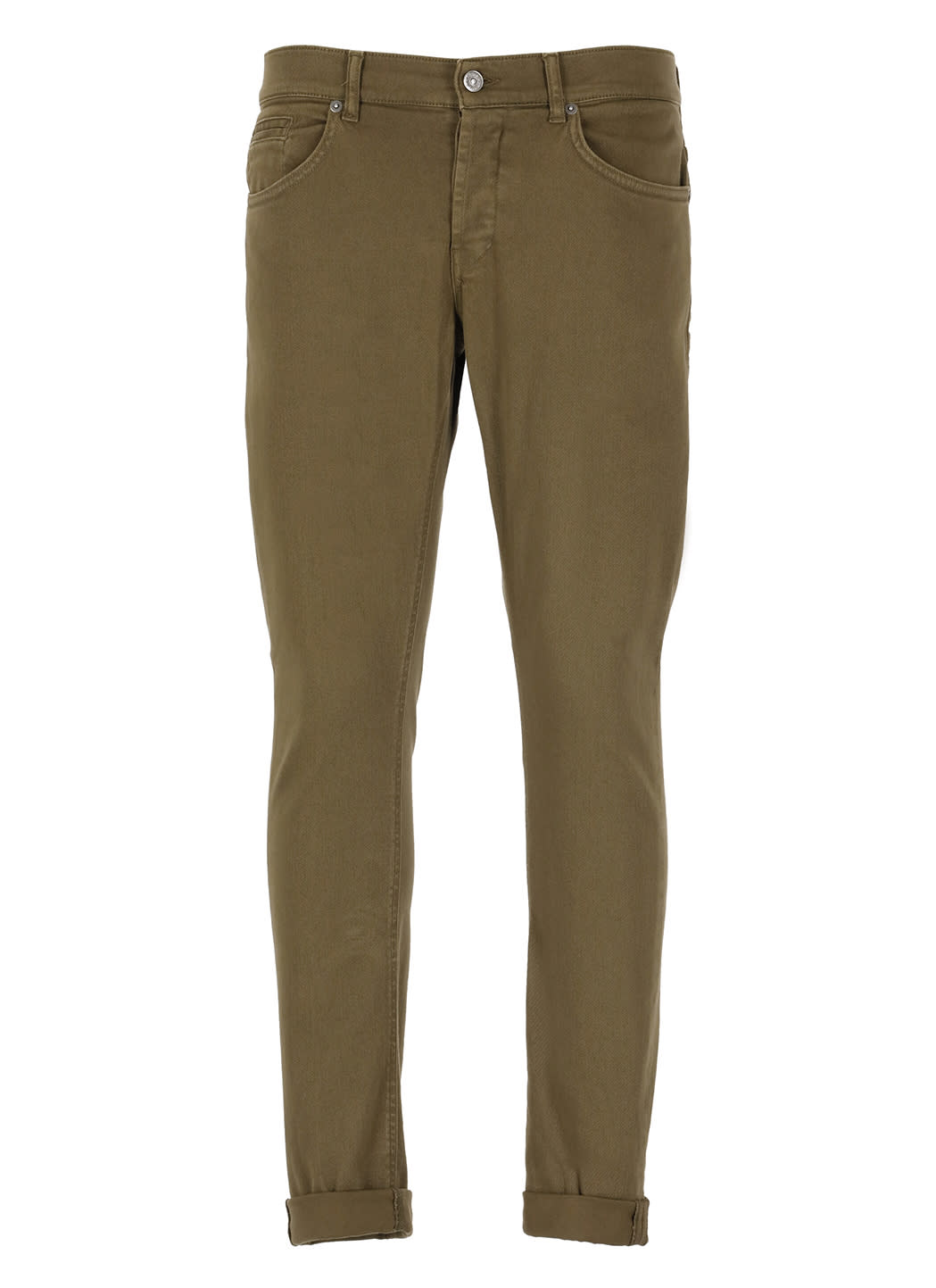 Shop Dondup George Jeans In Green