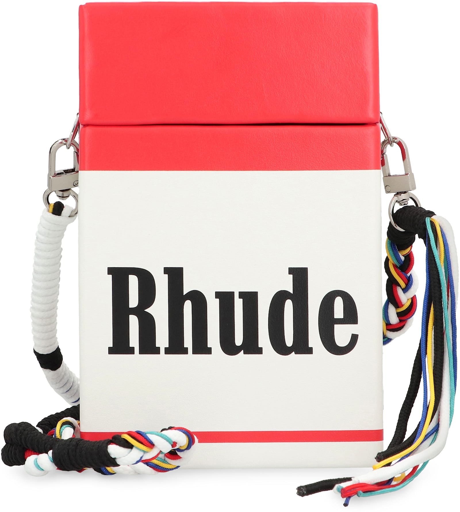 Rhude Fumer Mal Crossbody Bag In Red
