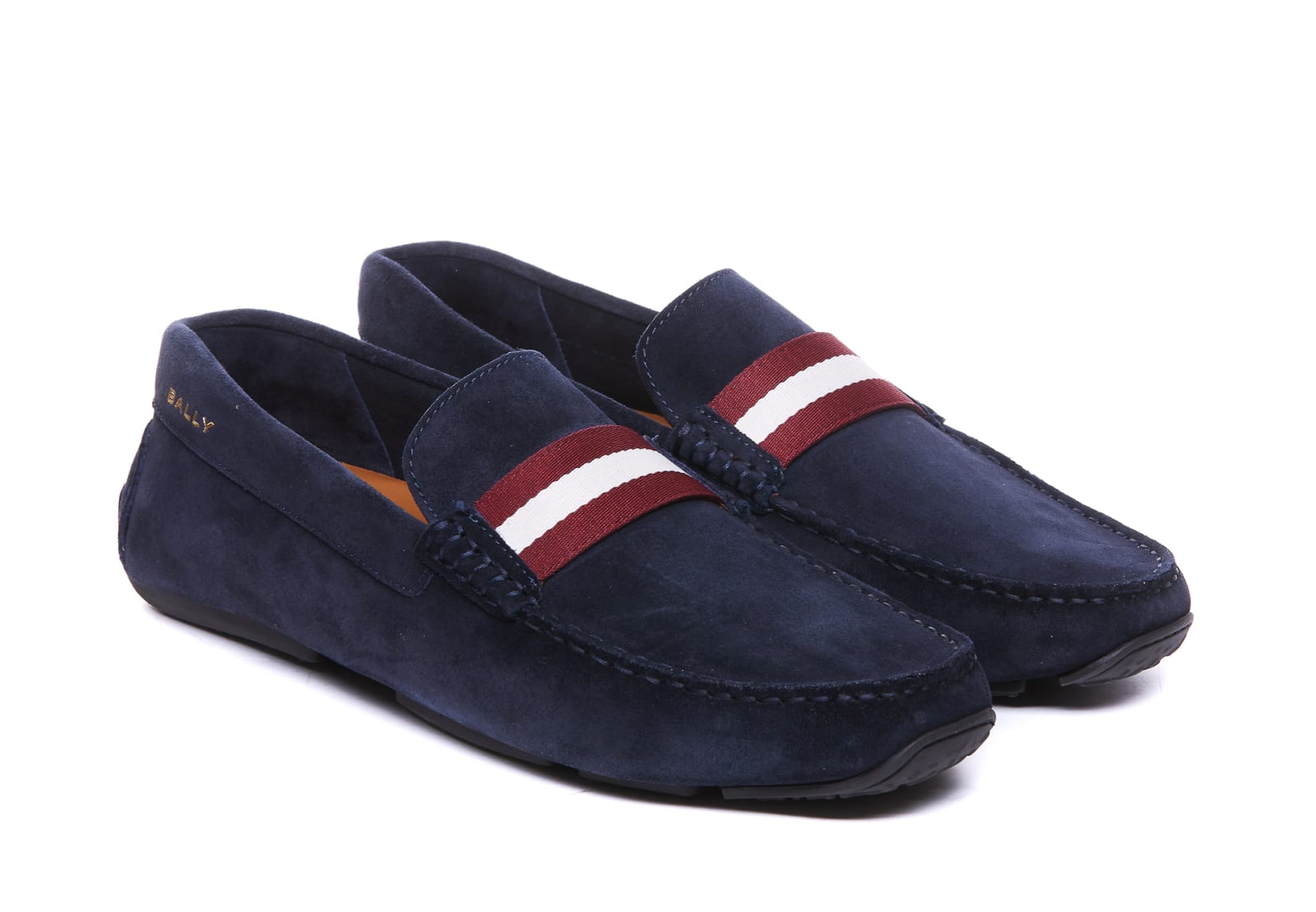 Shop Bally Perthy Loafers In Blue