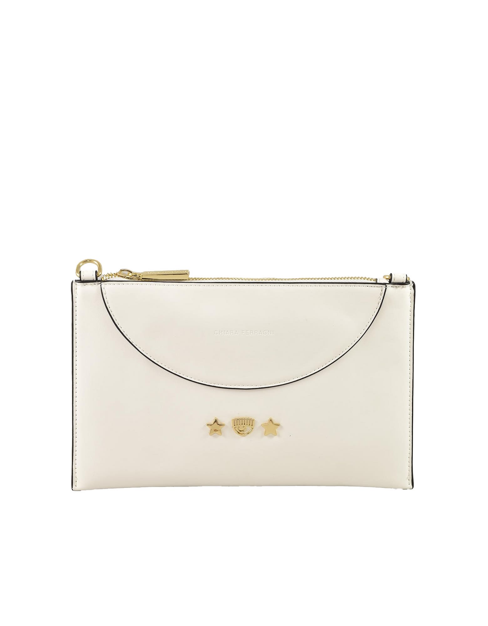 Chiara Ferragni Womens White Handbag
