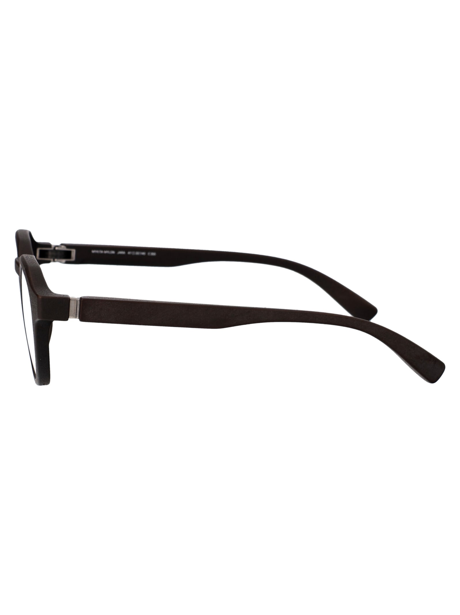 Shop Mykita Jara Sunglasses In 355 Ebony Brown Clear