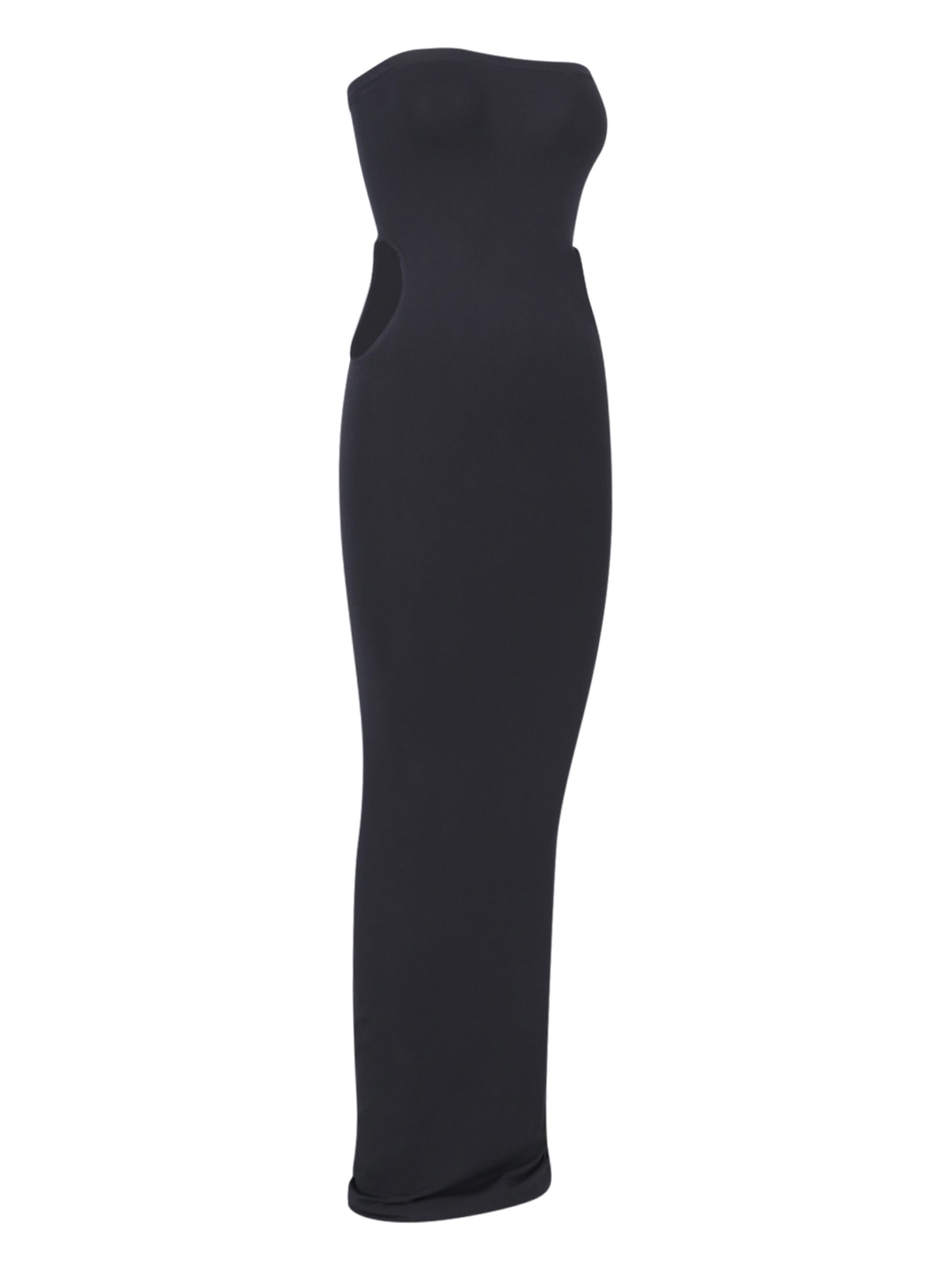 Shop Wolford Cut-out Maxi Dress In Black