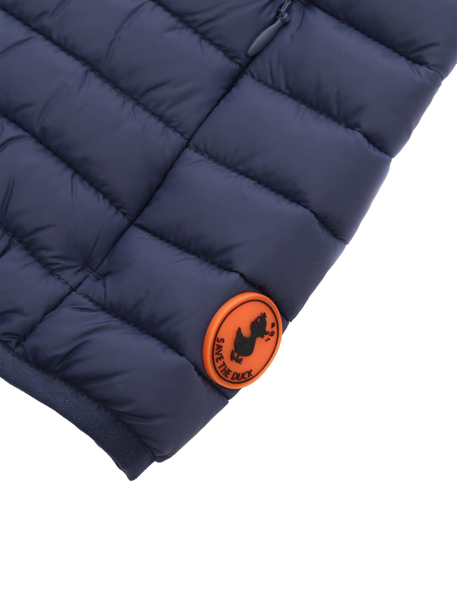 Shop Save The Duck Padded Vest For Children In Blue