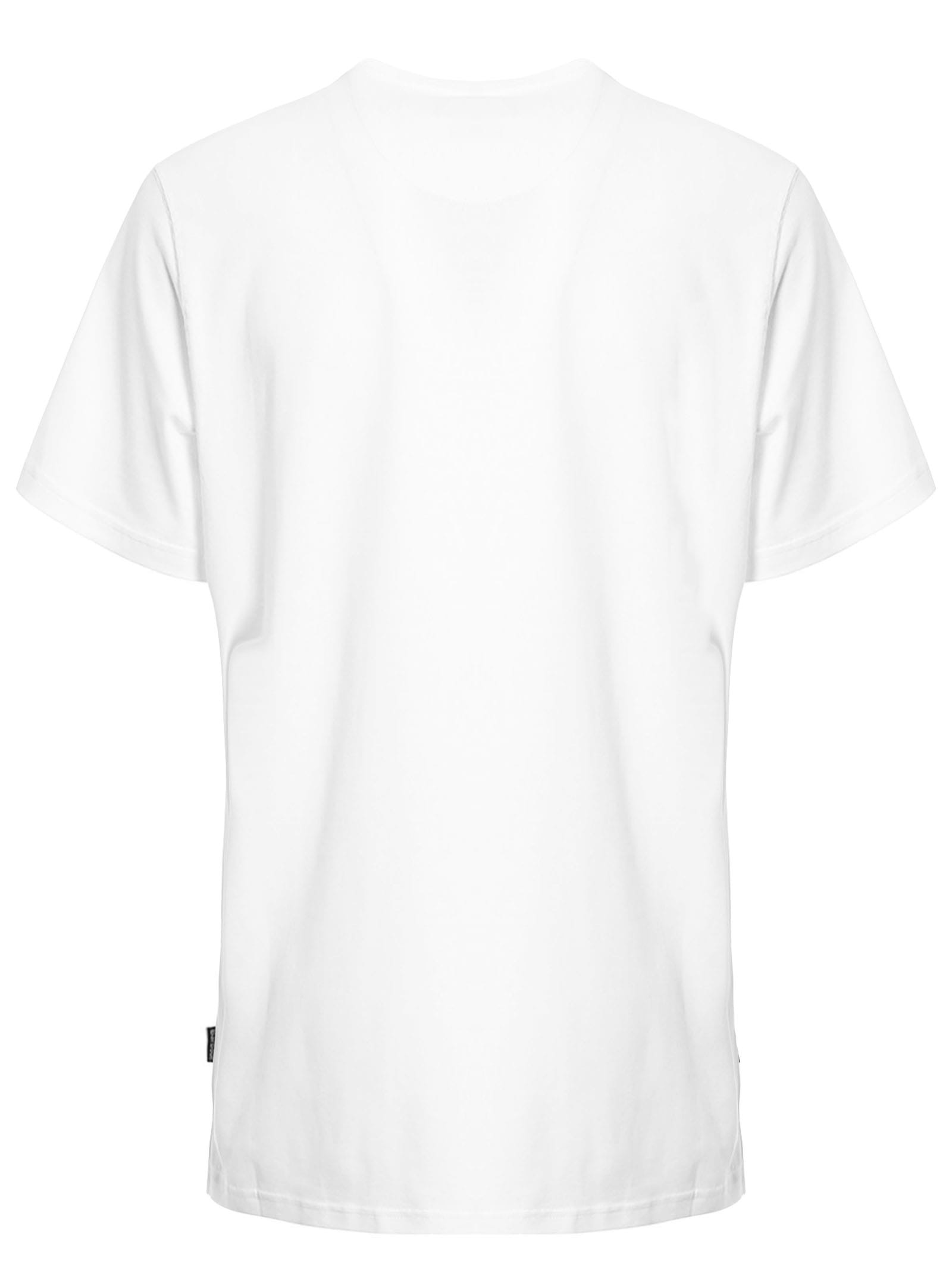 Shop Barbour White Cotton T-shirt