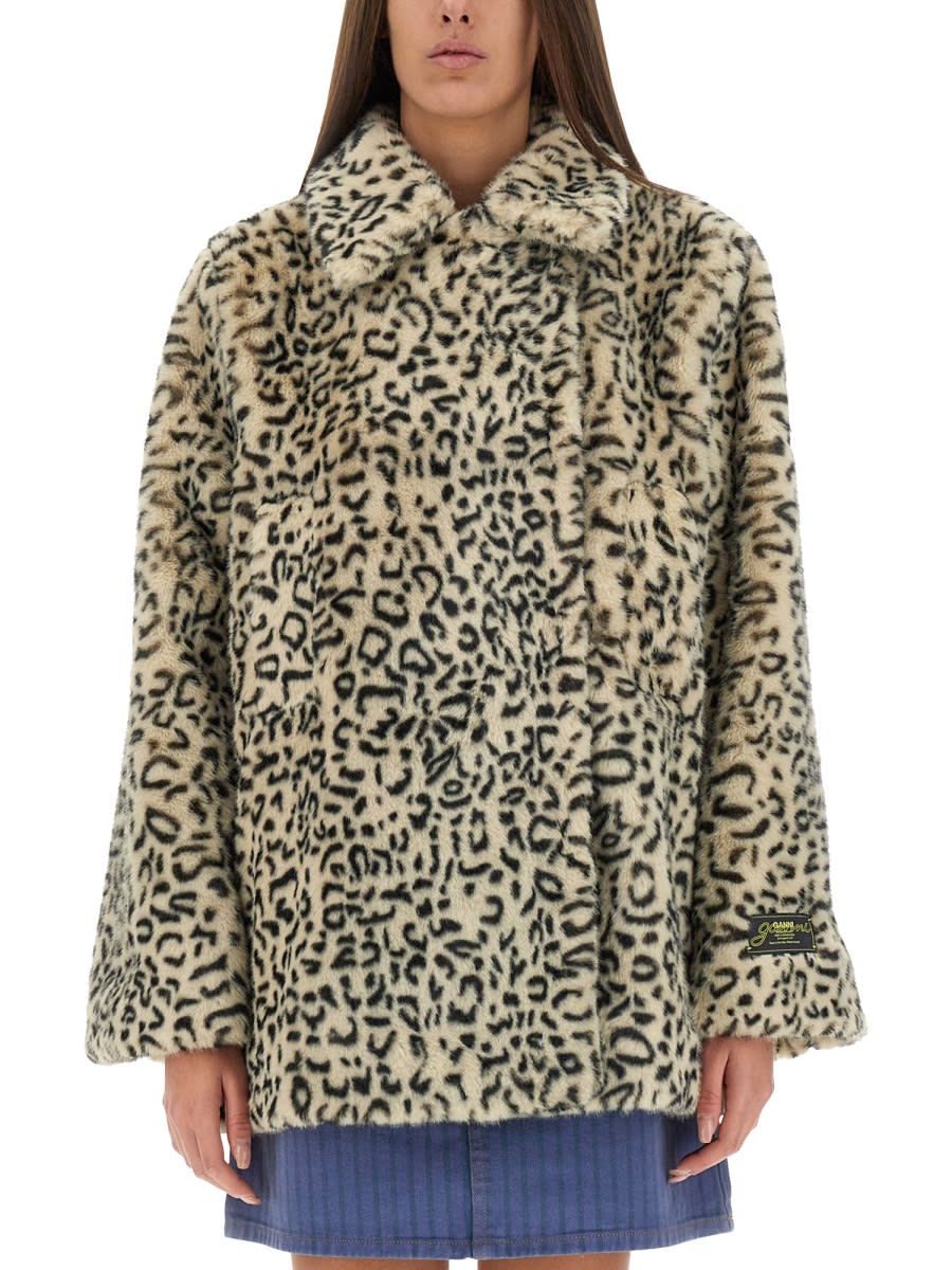 Leopard Faux Fur Jacket