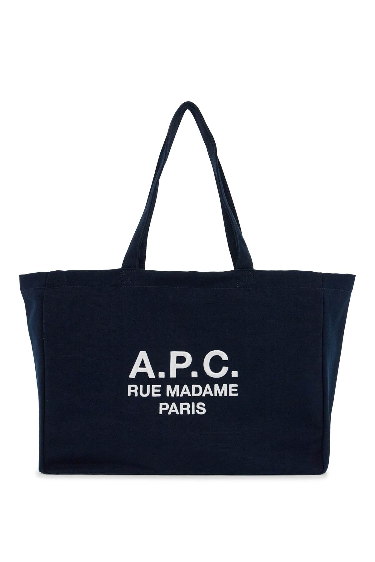 Apc Diane Rue Madame Shopping Bag In Darknavy