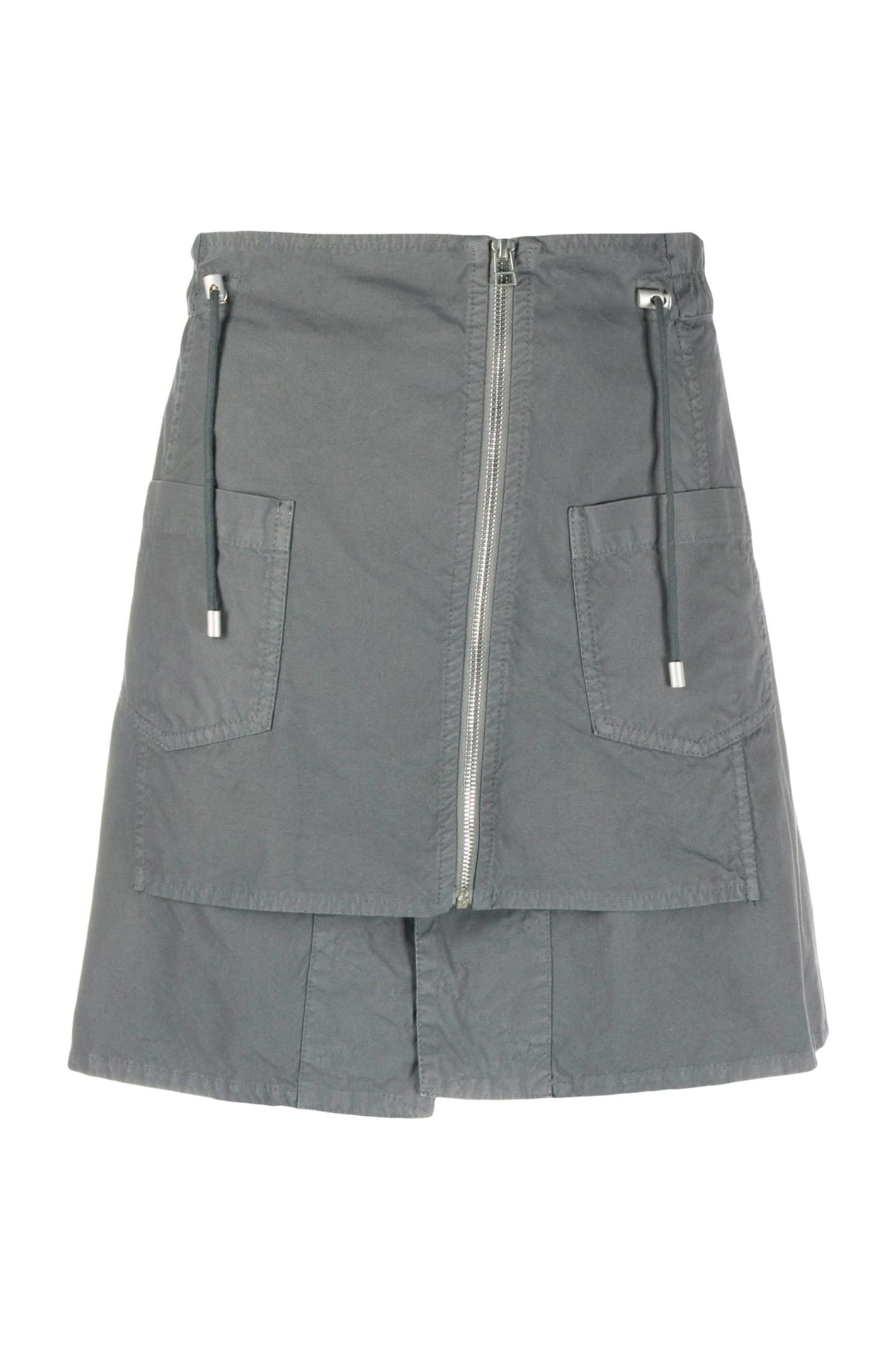 Mr & Mrs Italy Mini Skirt With Zippers