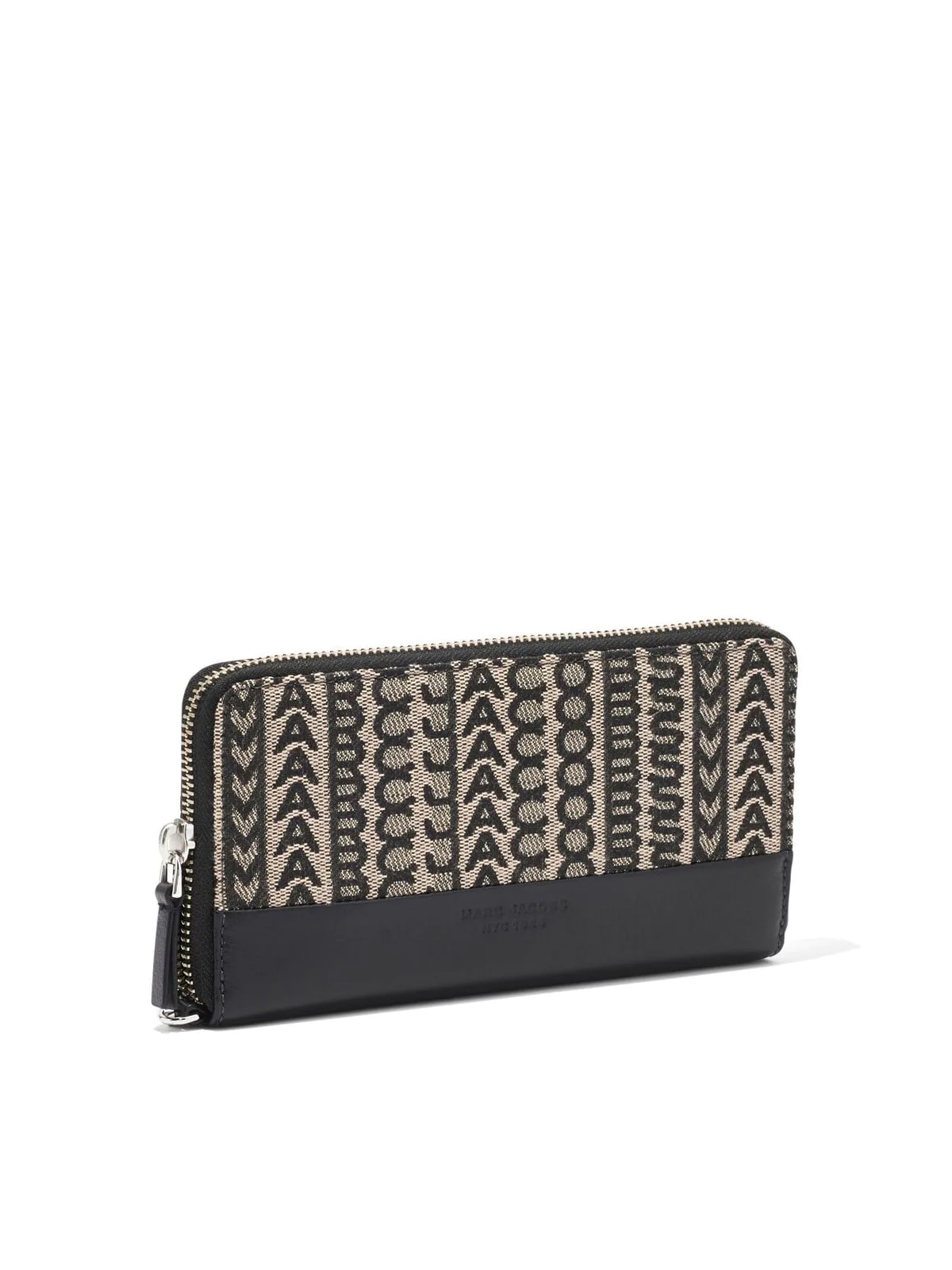Shop Marc Jacobs The Continental Wristlet In Beige Multi