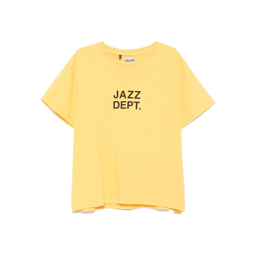 Gallery Dept. Short-sleeved T-shirt In Yellow
