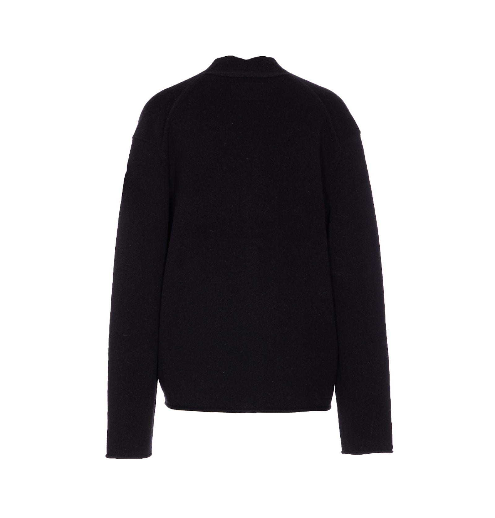 Guest In Residence Womens Black Everywear V-neck Cashmere Cardigan In Black