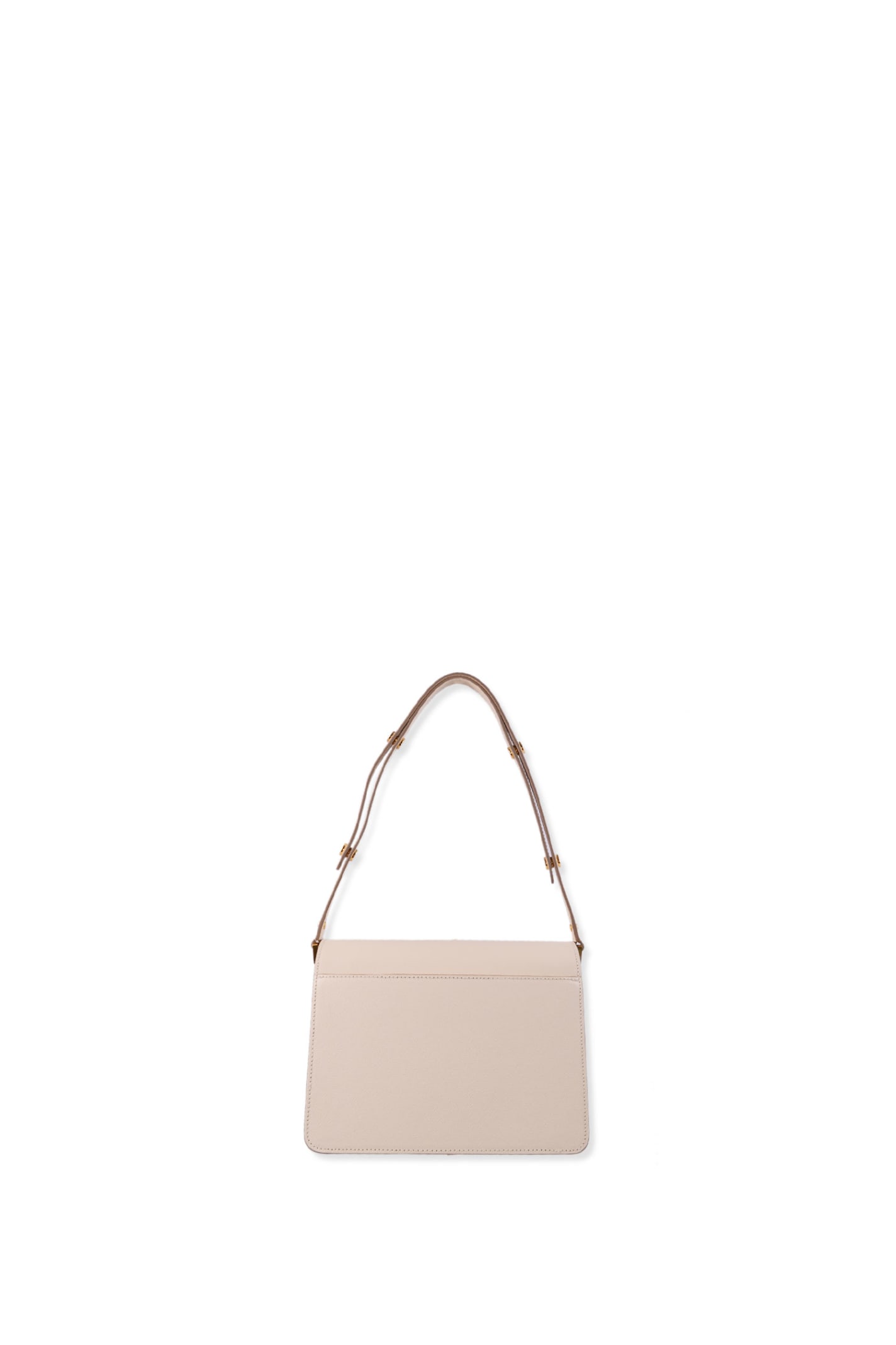 Shop Marni Shoulder Bag In White