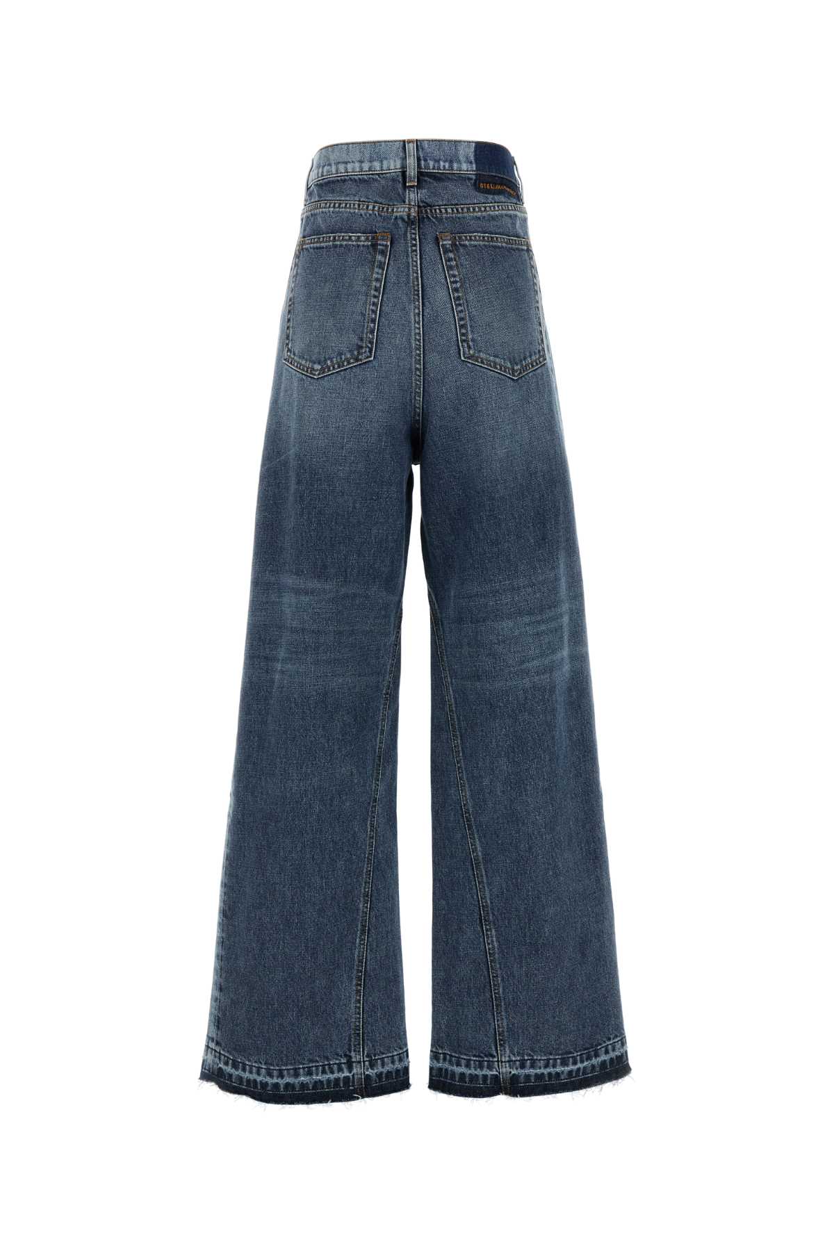 STELLA MCCARTNEY DENIM RIDE-LEG JEANS