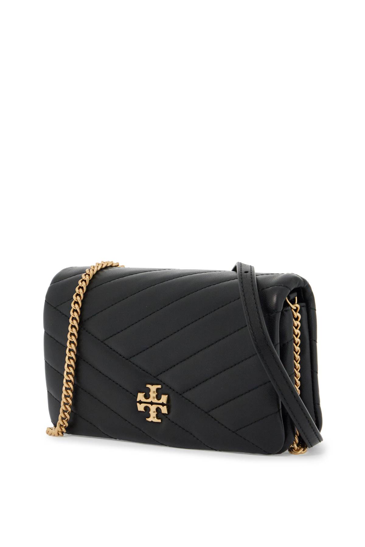 Shop Tory Burch Kira Mini Crossbody Bag In Black (black)