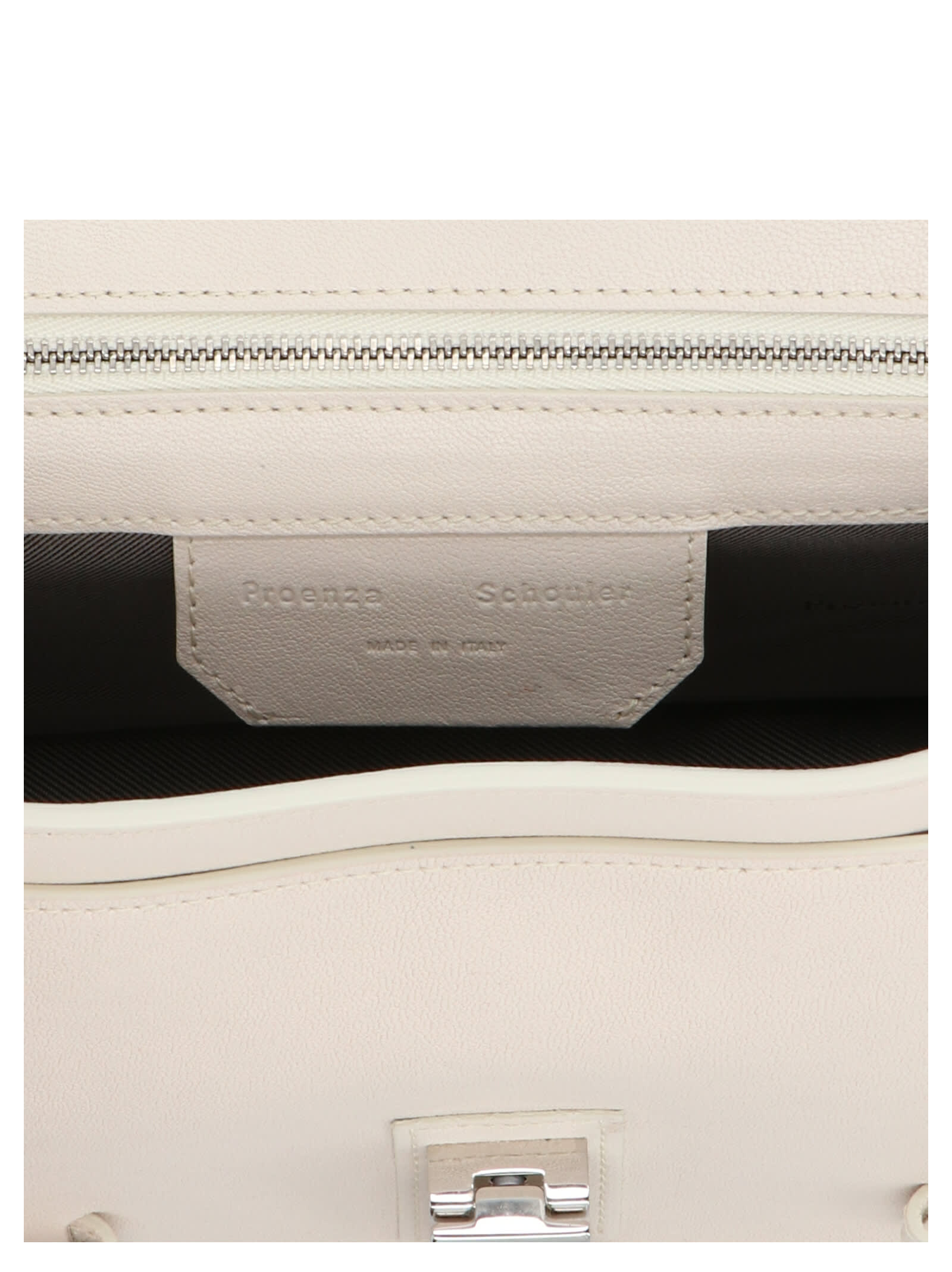 Shop Proenza Schouler Ps1 Tiny Handbag In White