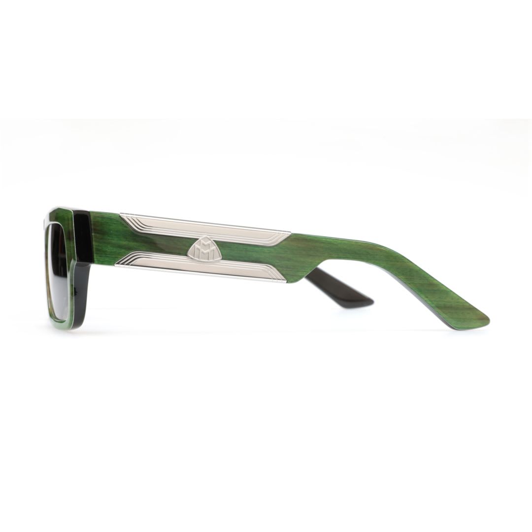 Maybach Eyewear The Blaze Iolive Green In Green