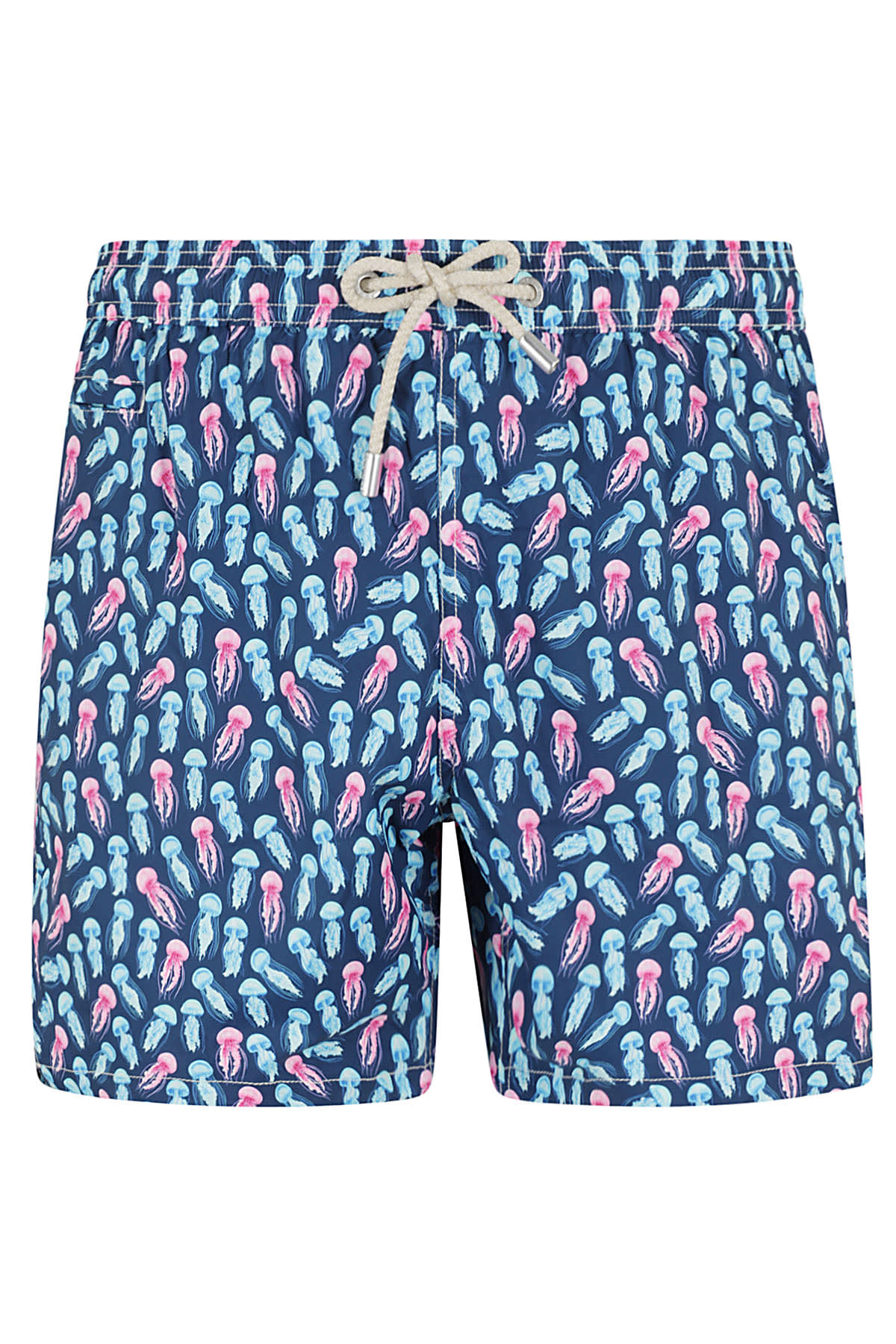 Mc2 Saint Barth Light And Stretch Swimshort In Blue