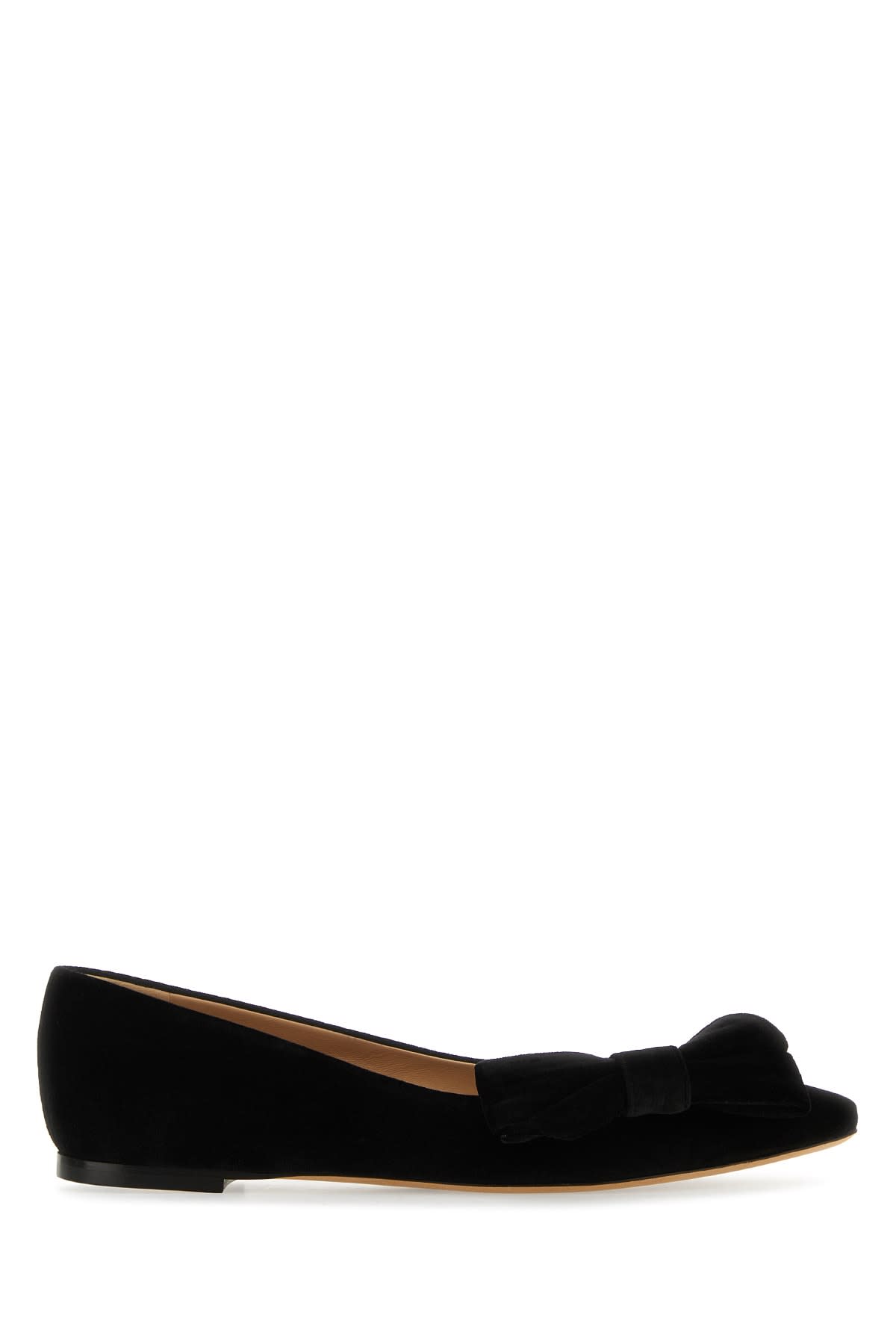 Shop Chloé Ballerine In Black