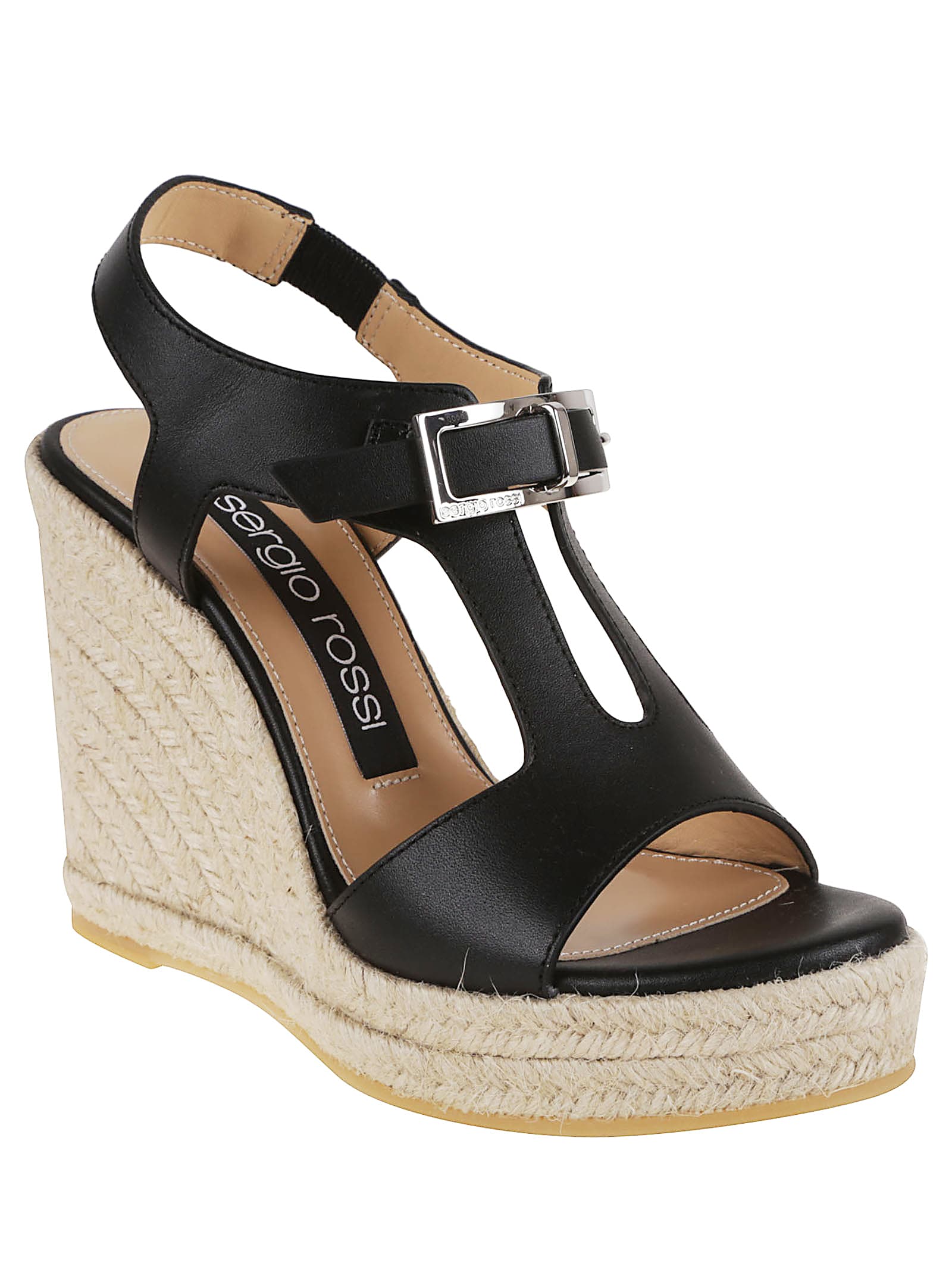 Shop Sergio Rossi Sr Nora In Nero