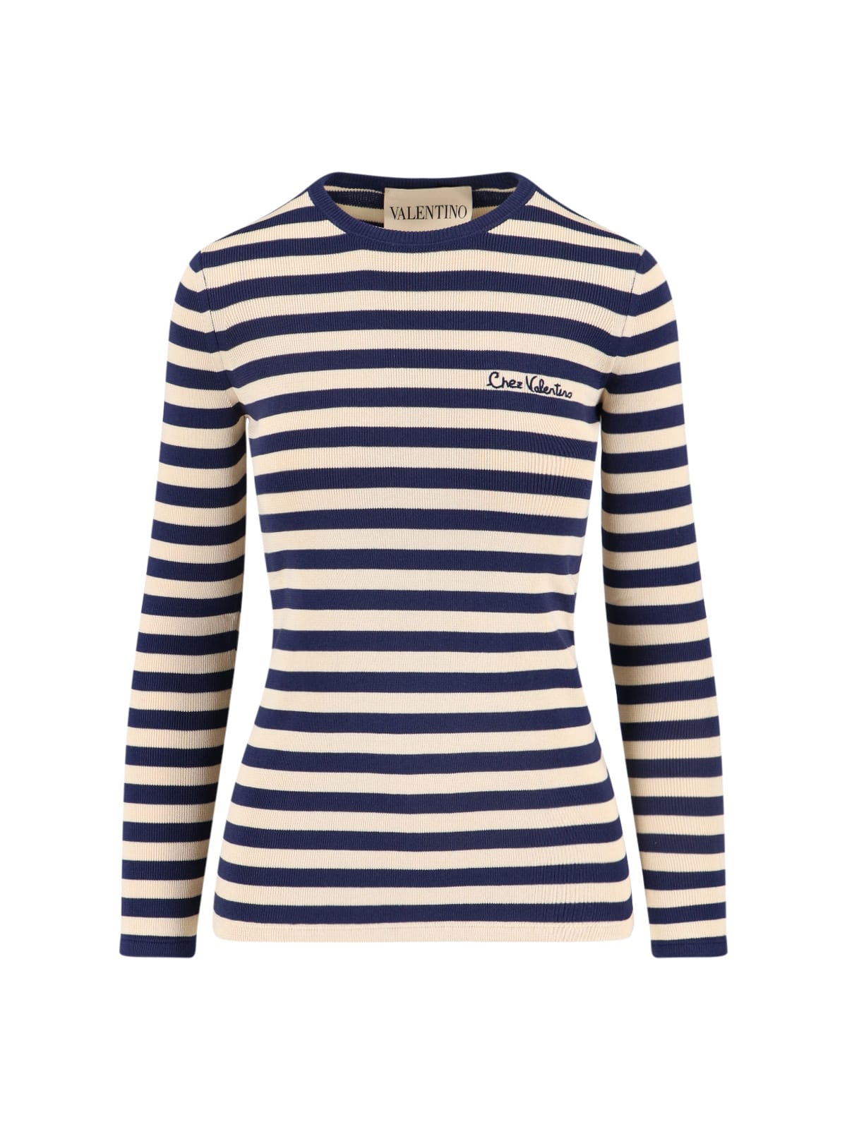 Valentino Chez  Sweater In White