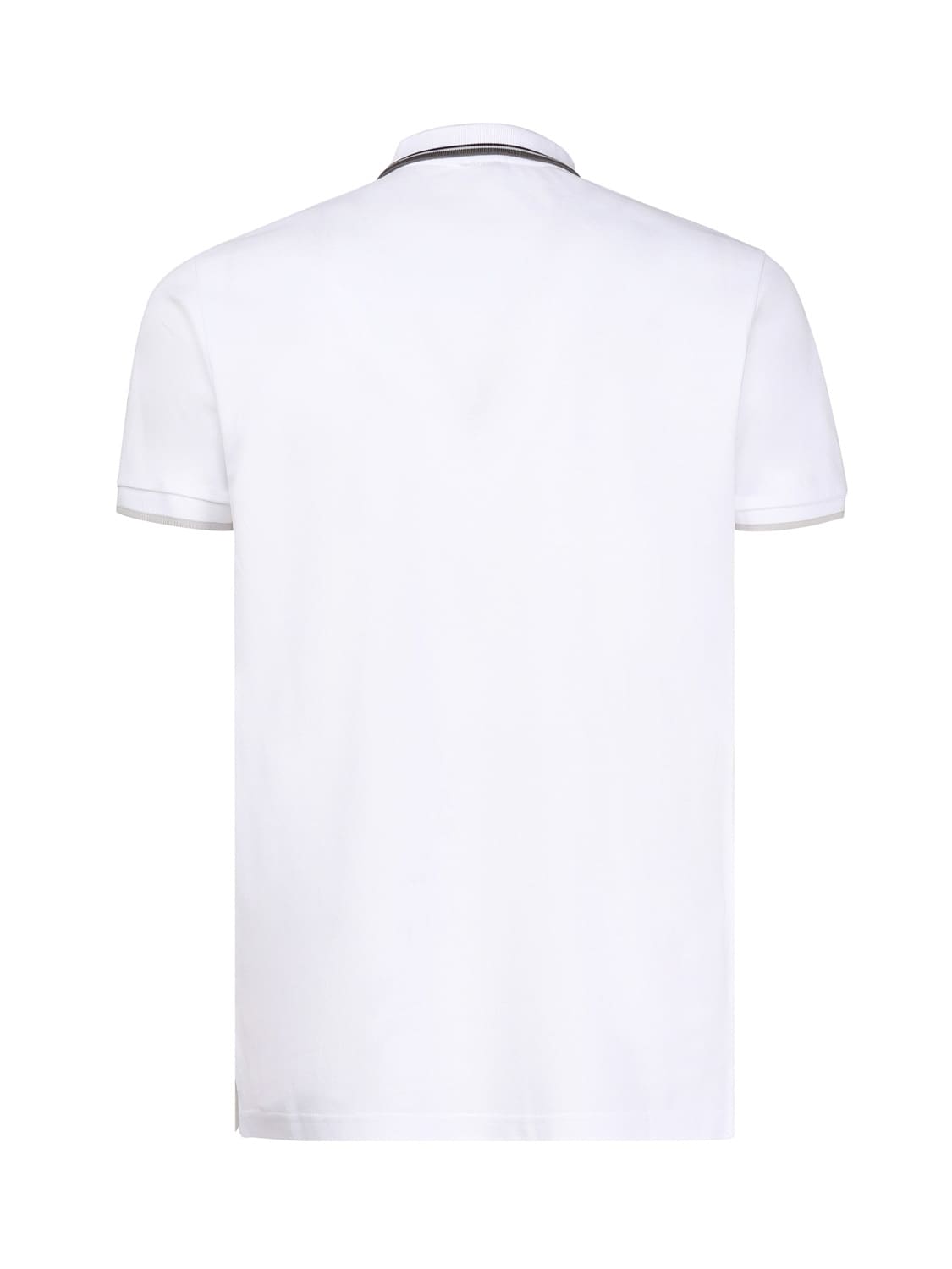 Shop Colmar Stripe Detail Polo Shirt In White