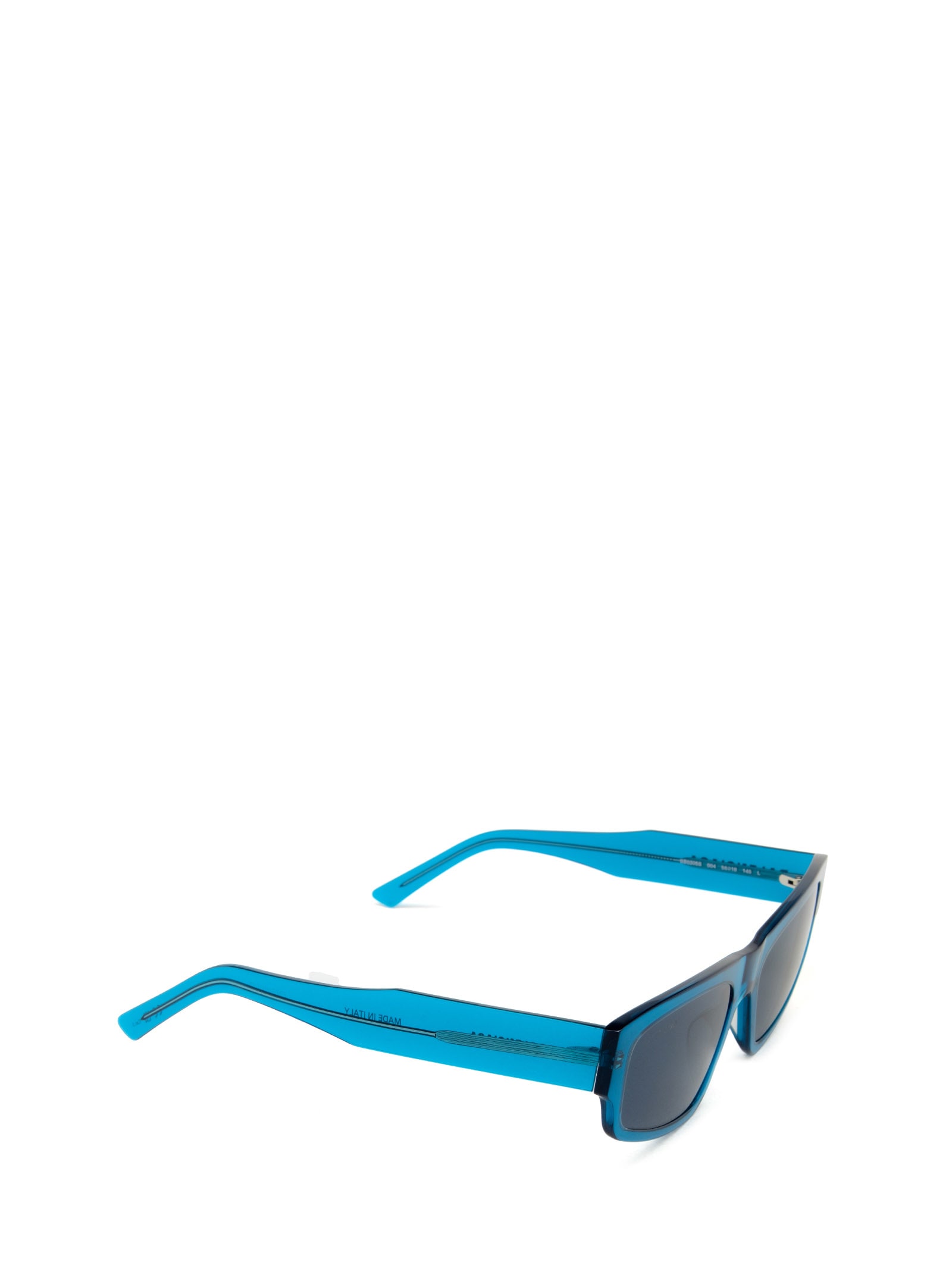 Shop Balenciaga Bb0305s Blue Sunglasses