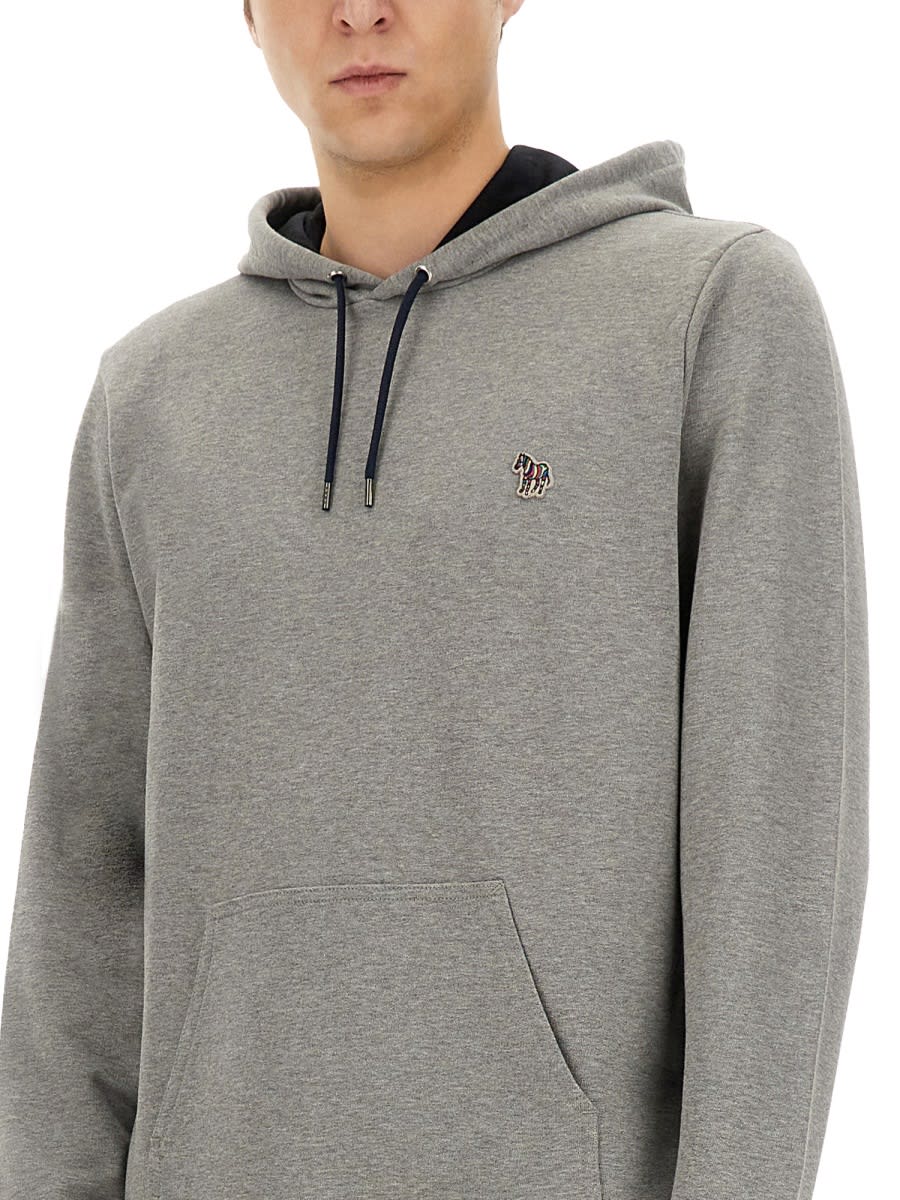 Ps By Paul Smith Ps Paul Smith Sweatshirt With Logo In Gray
