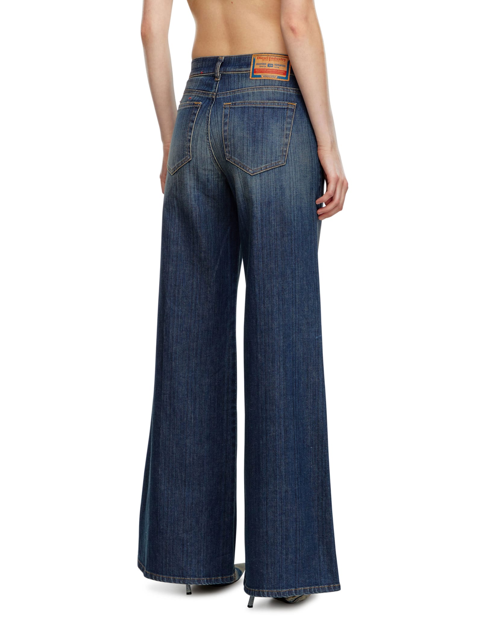 Shop Diesel 1978 D-akemi Jeans In Blue