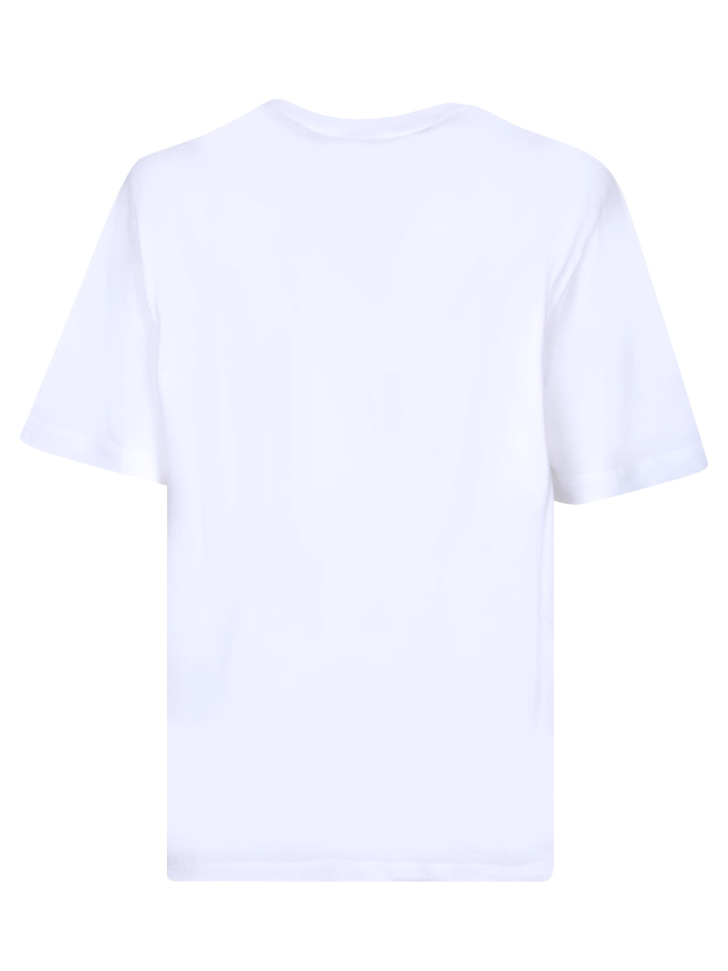 Shop Dsquared2 Icon Blur White/pink T-shirt