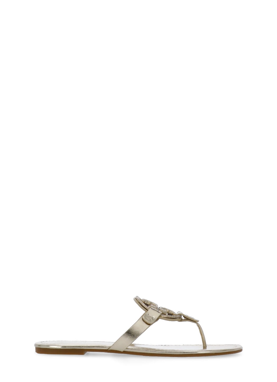 Tory Burch Miller Sandals In Golden
