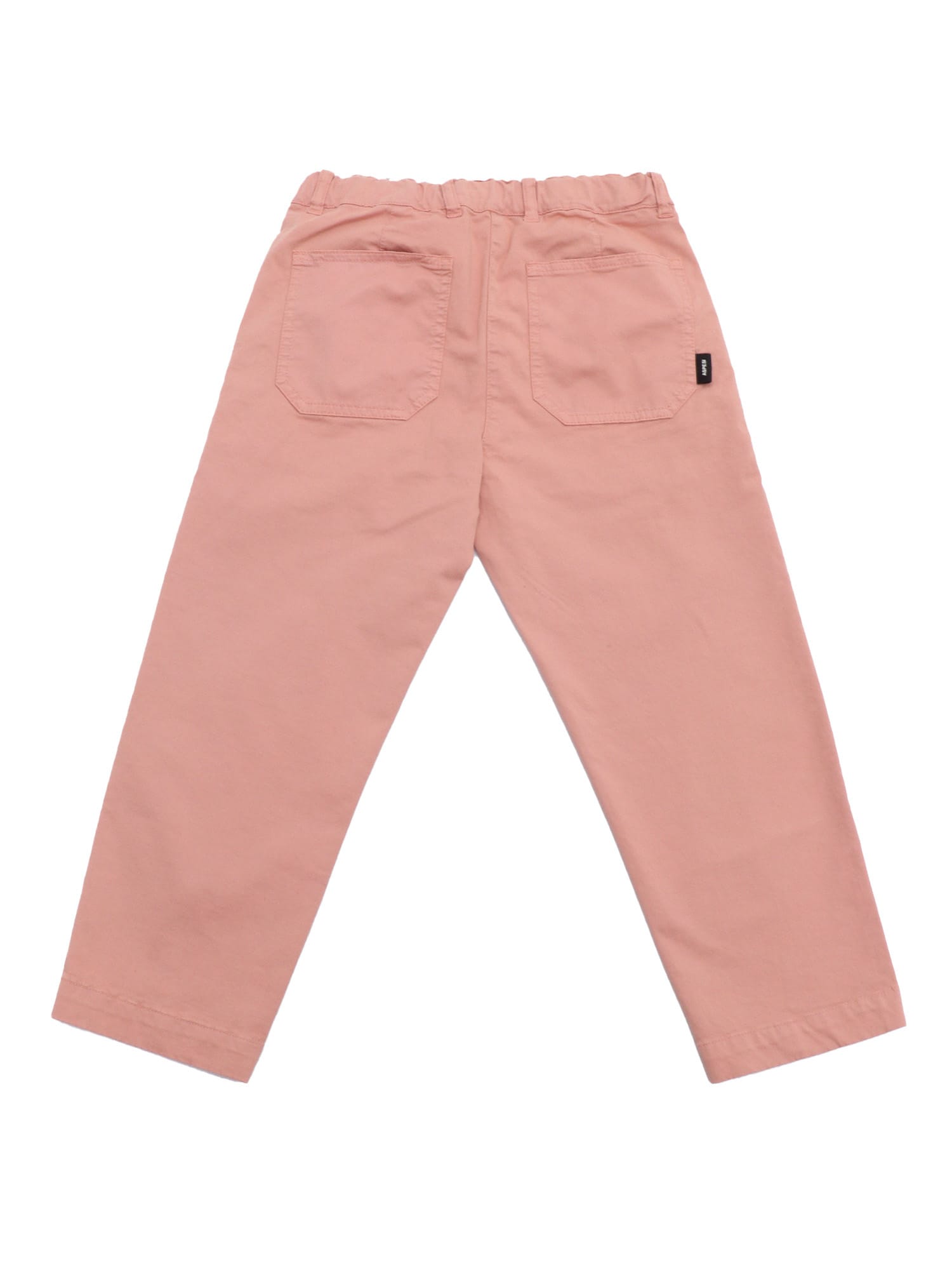 Aspesi Cotton Straight-leg Trousers In Pink