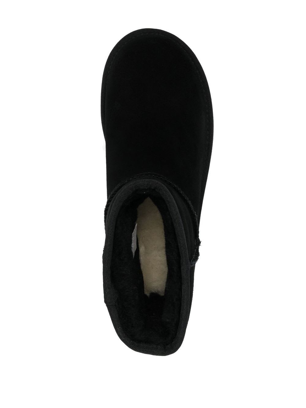 Shop Ugg Woman Classic Mini Platform Boots In Blk Black