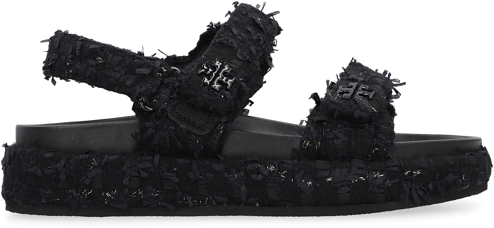 Tory Burch Kira Logo-detail Sandals In Multi