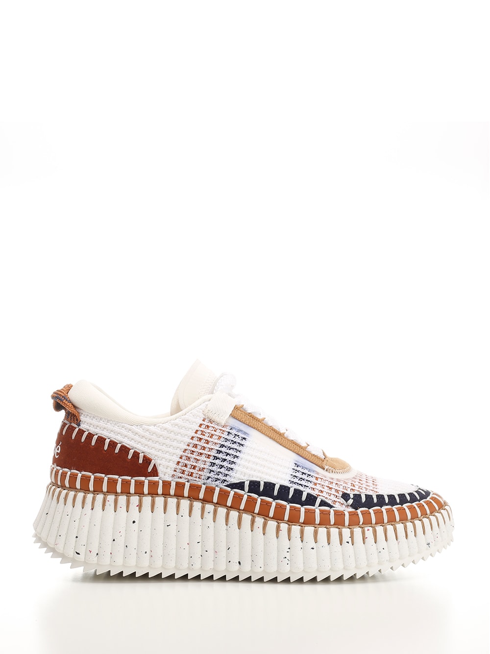 Shop Chloé Nama Sneakers In Red