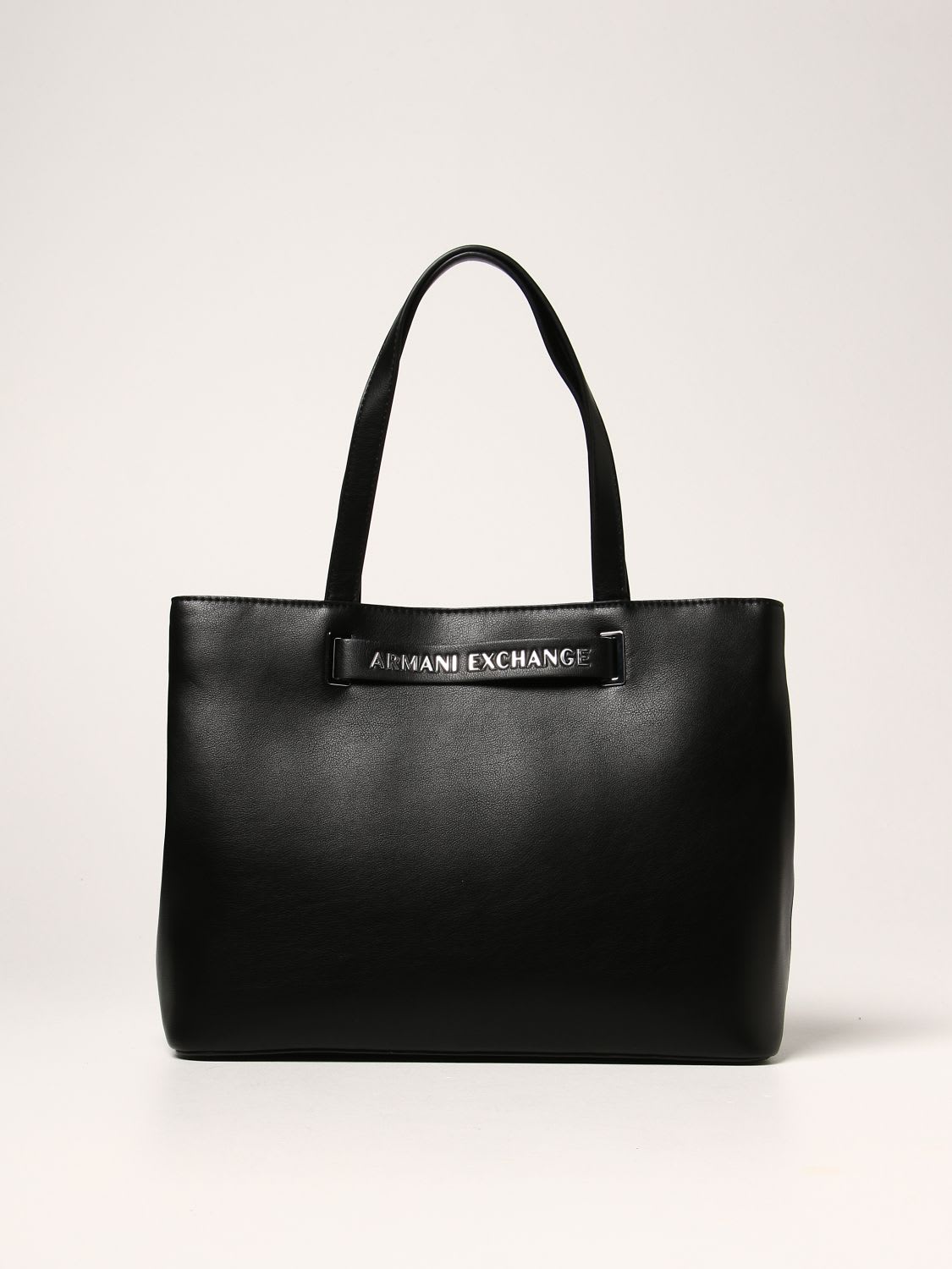 Armani Collezioni Armani Exchange Tote Bags Armani Exchange Shoulder Bag In Synthetic Leather