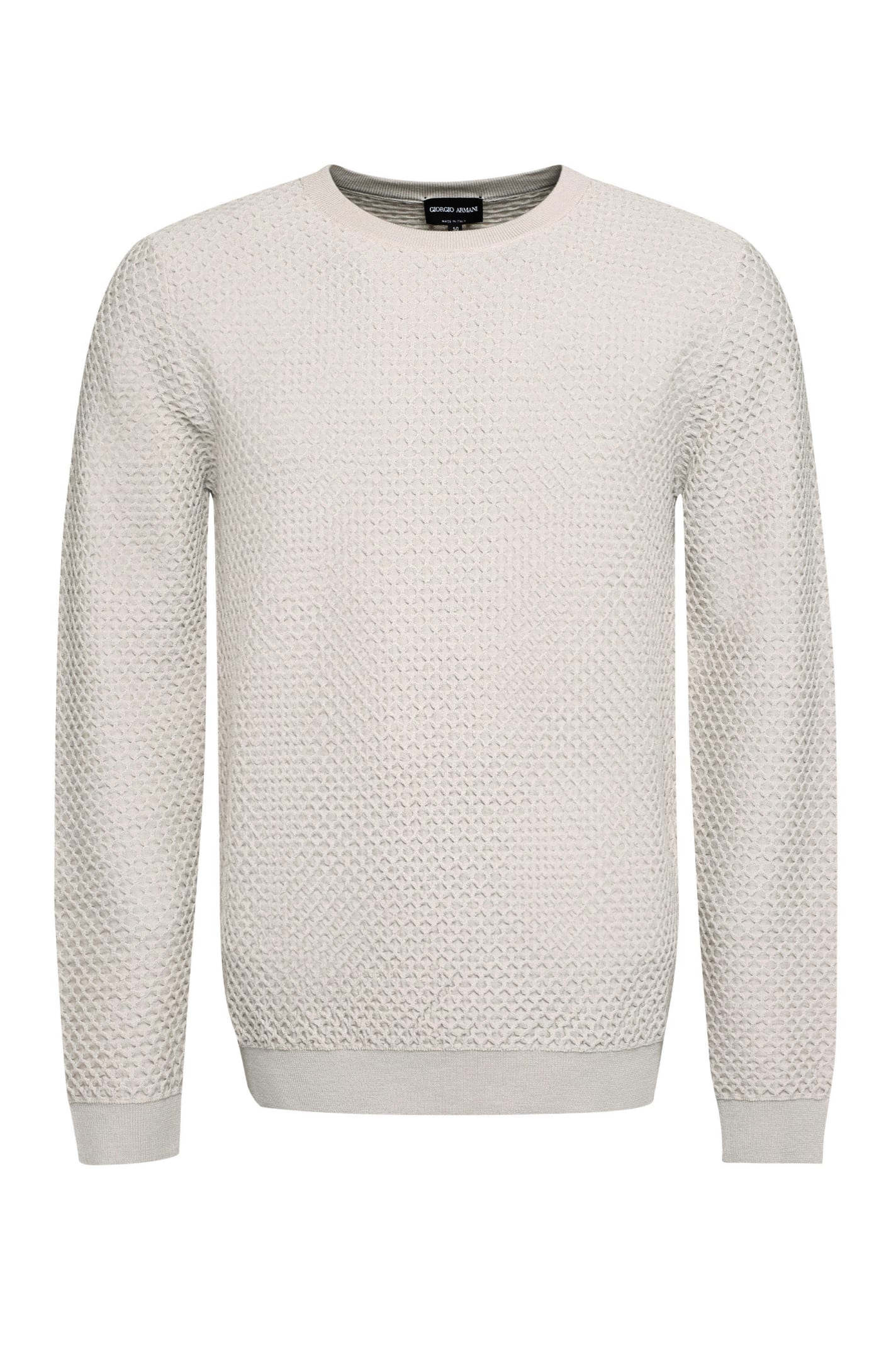 Giorgio Armani Pique-knit Pullover