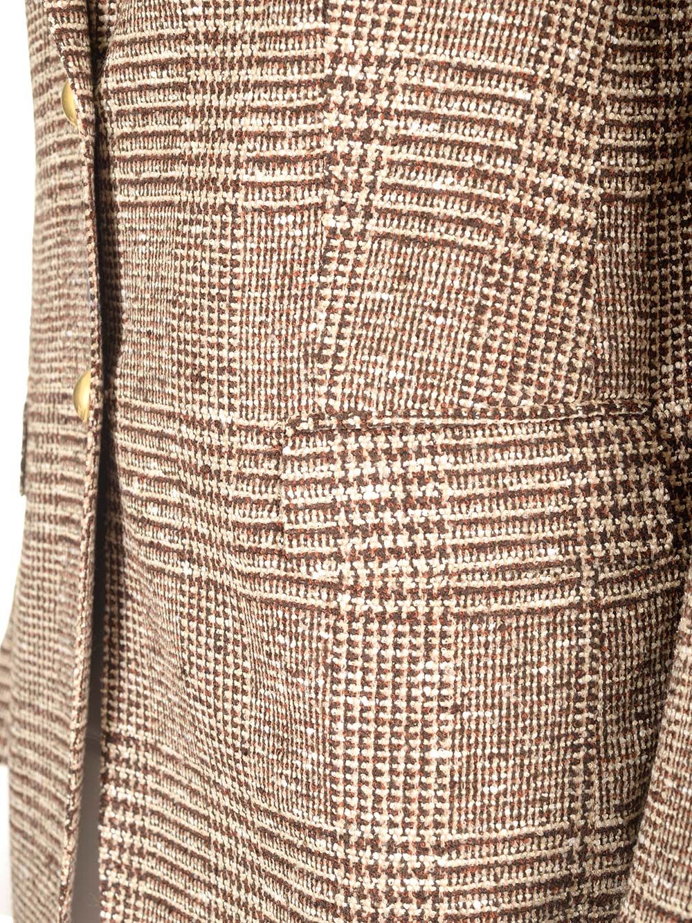 Shop Tagliatore Bertha Corduroy Blazer In Brown