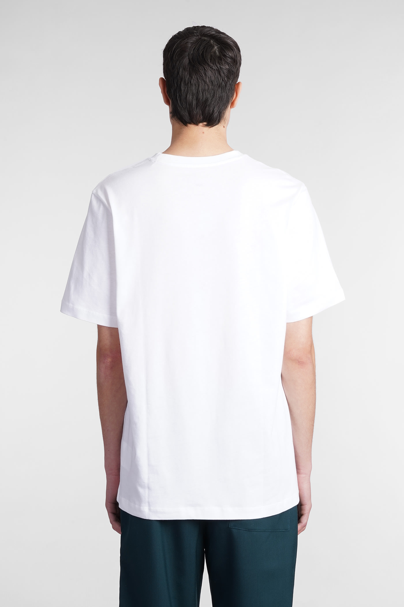 Shop Oamc Avery T-shirt In White Cotton