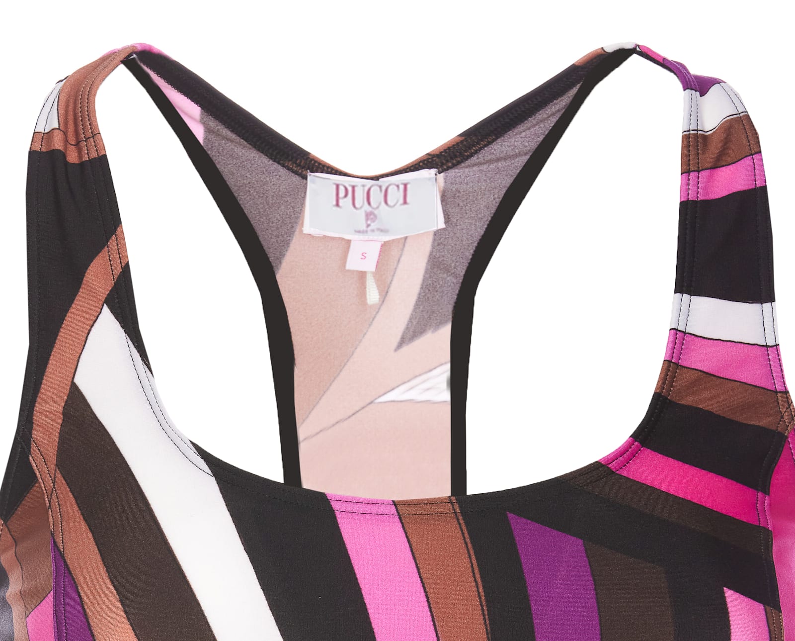 PUCCI IRIDE PRINT TOP 