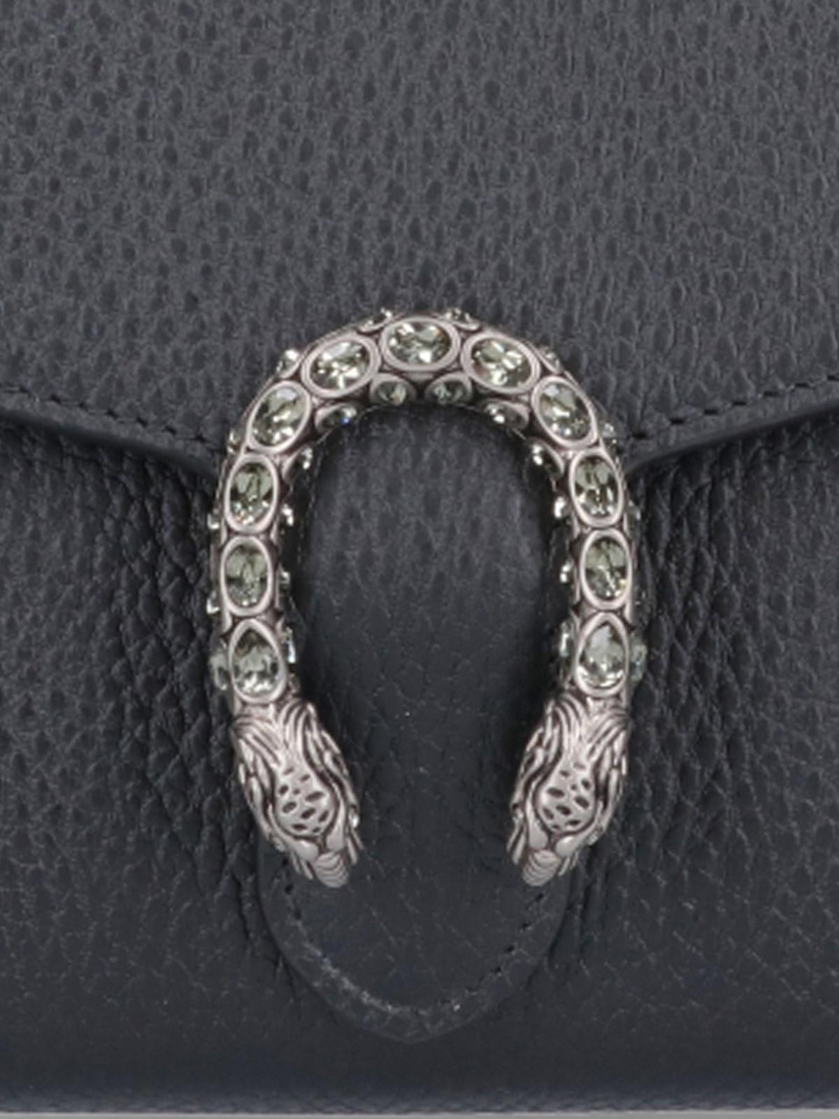 Gucci Dyonisus Mini Wallet Bag In Black