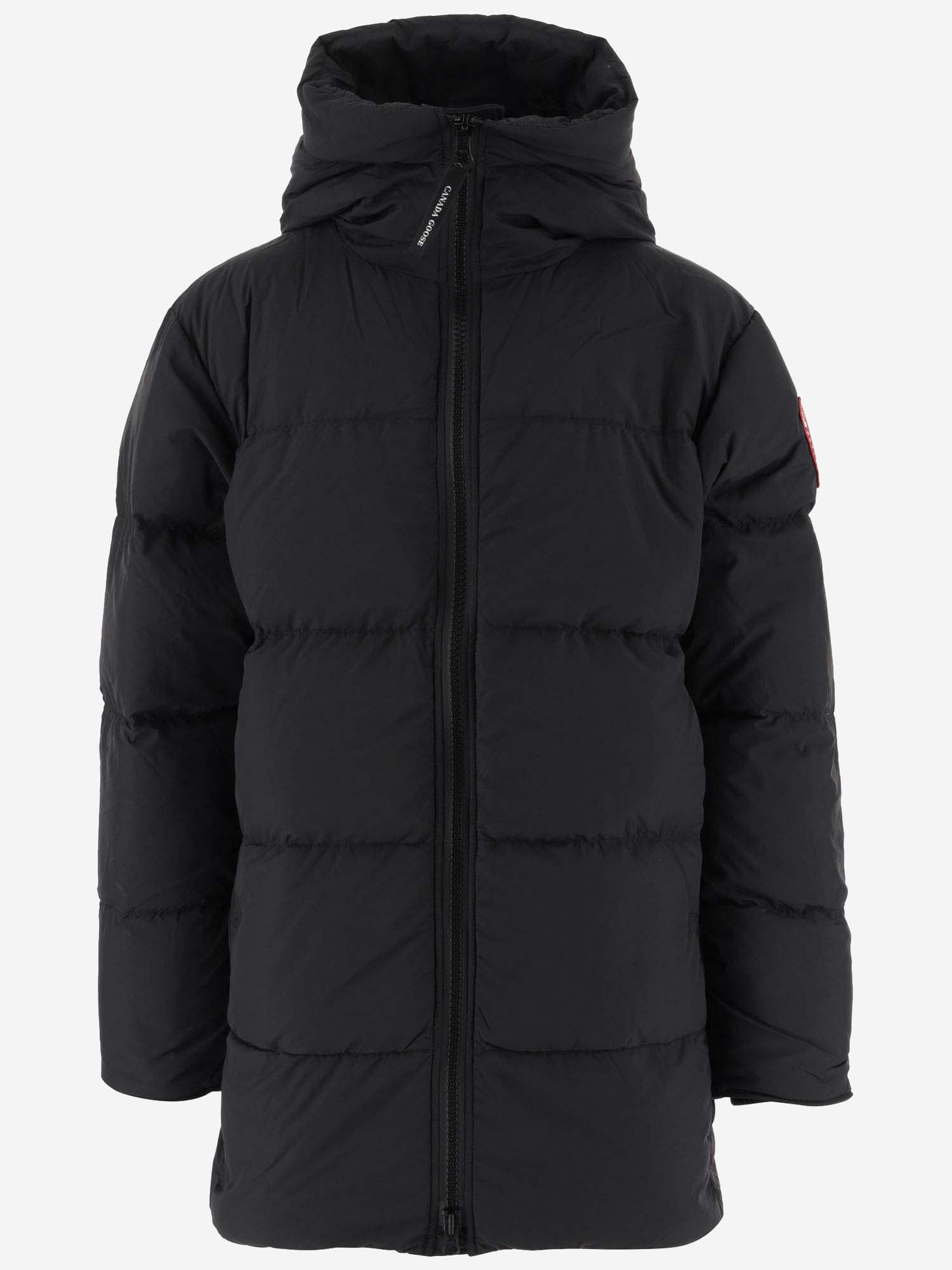 Shop Canada Goose Lawrence Padded Jacket In Nero