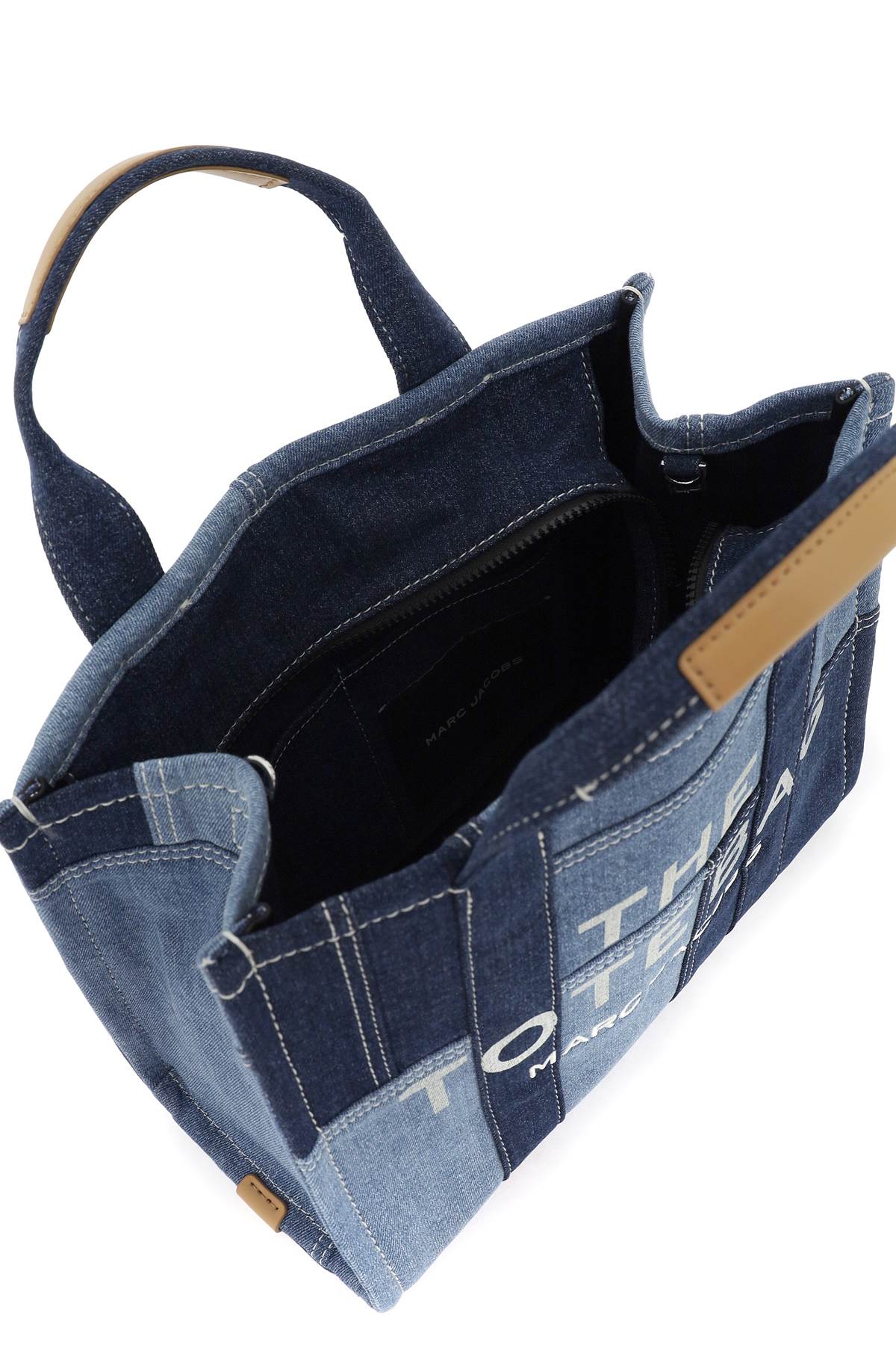 Shop Marc Jacobs The Denim Tote Bag In Blue