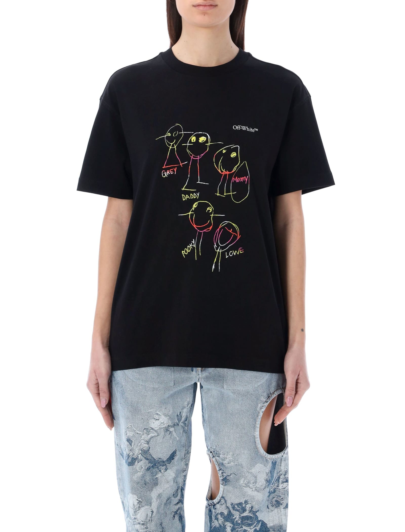 OFF-WHITE KIDS ARROWS CASUAL TEE