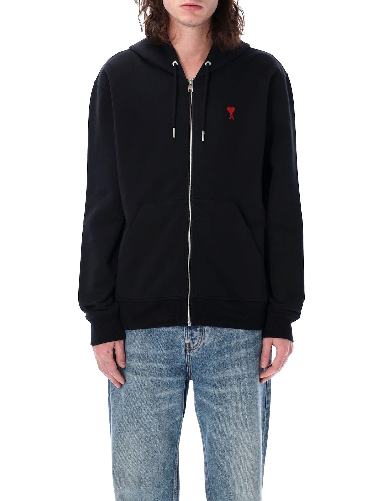 Ami De Coeur Zipped Hoodie