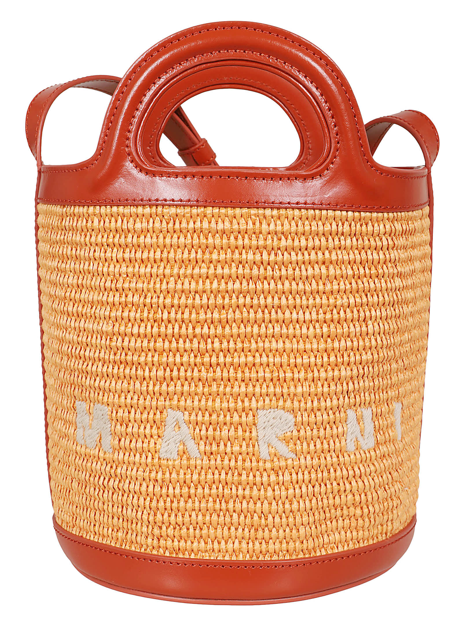 Marni Tropicalia Mini Bucket In Arabesque Arabesque