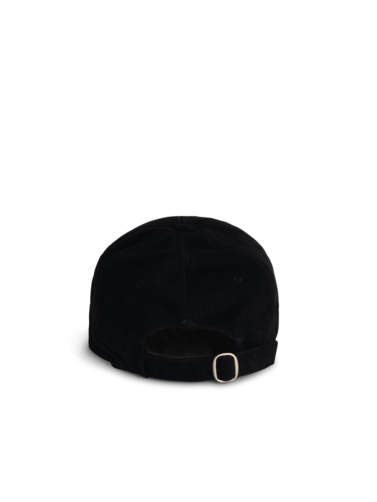 Shop Off-white Black Cotton Cap