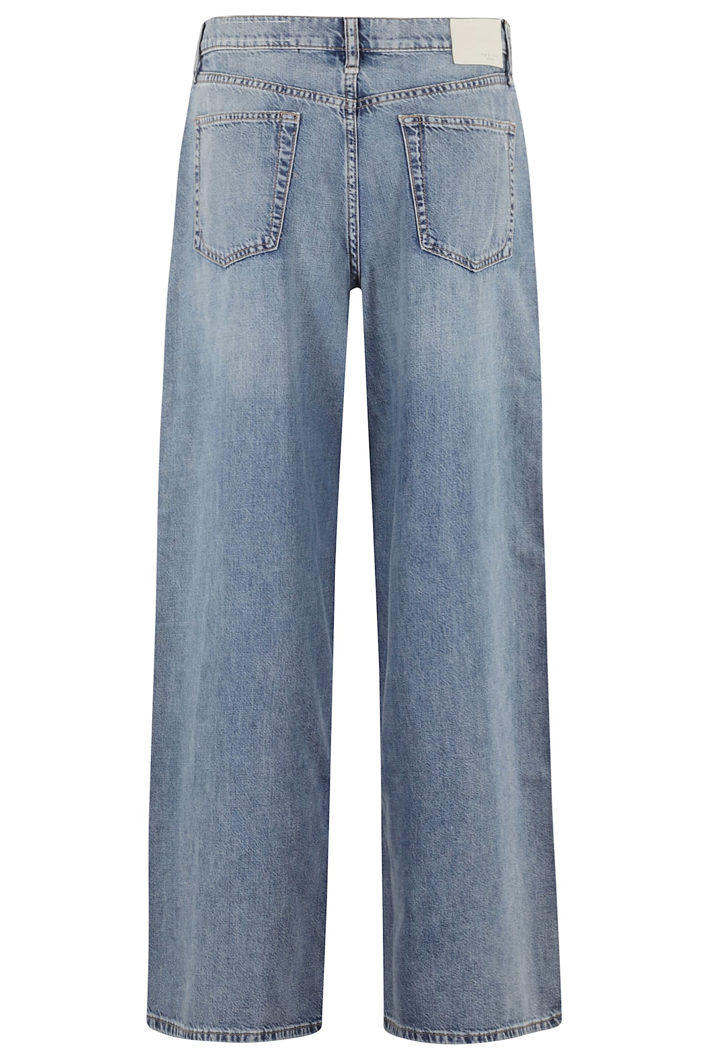 Rag & Bone Featherweight Sofie High Rise Full Lenght Wide In Beverly