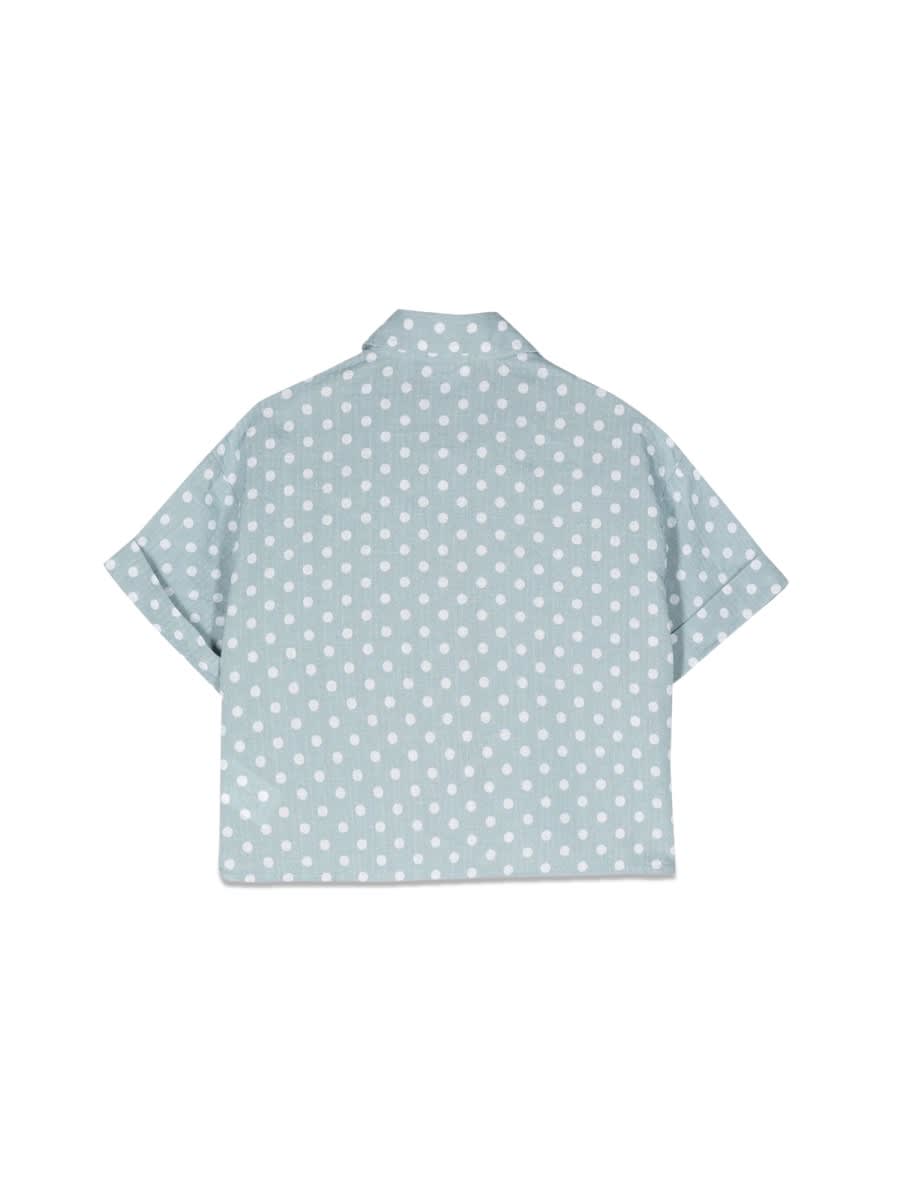 Aspesi Short Sleeve Shirt In Green