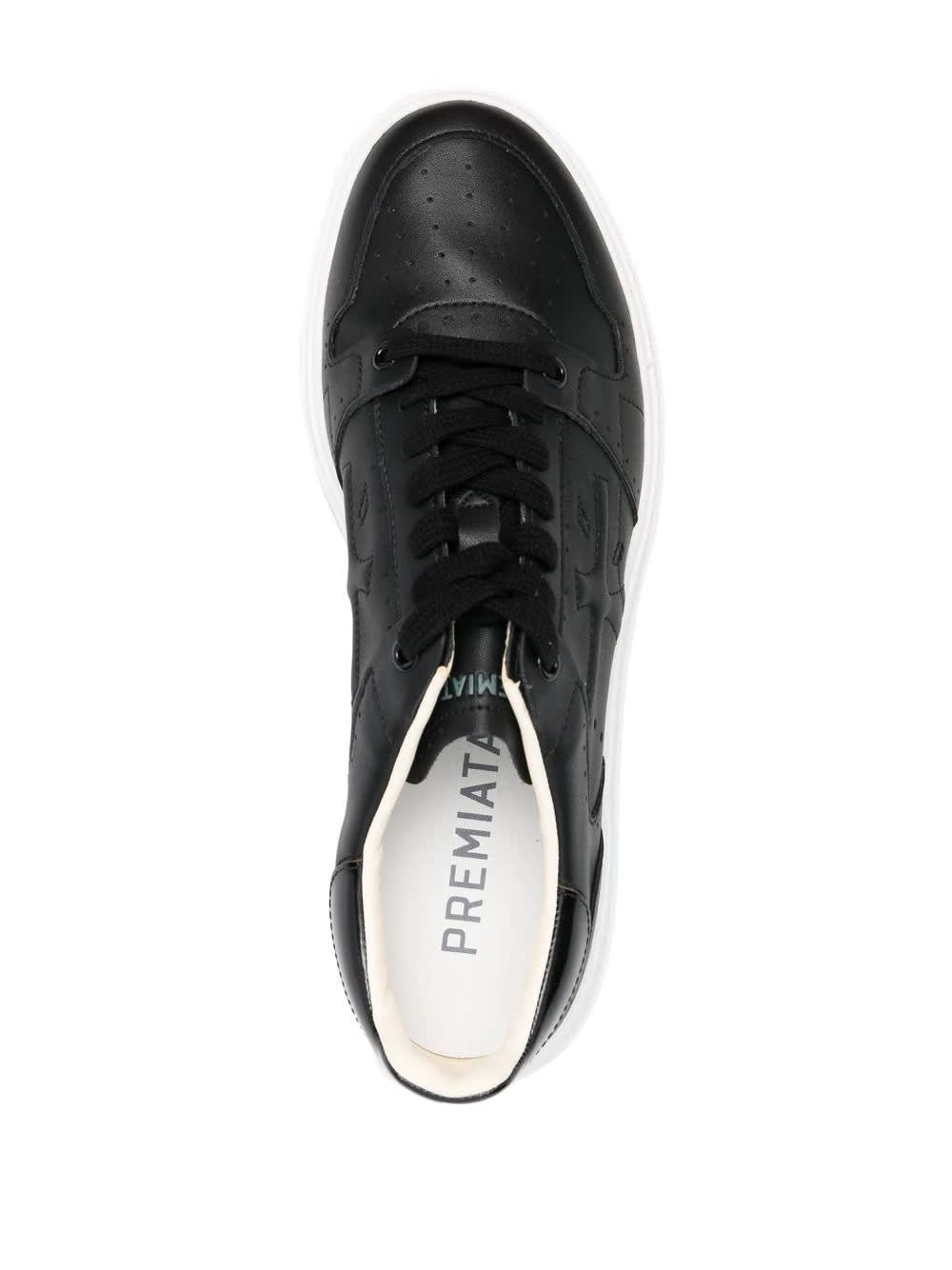 Shop Premiata Quinn 5999 Sneakers In Black